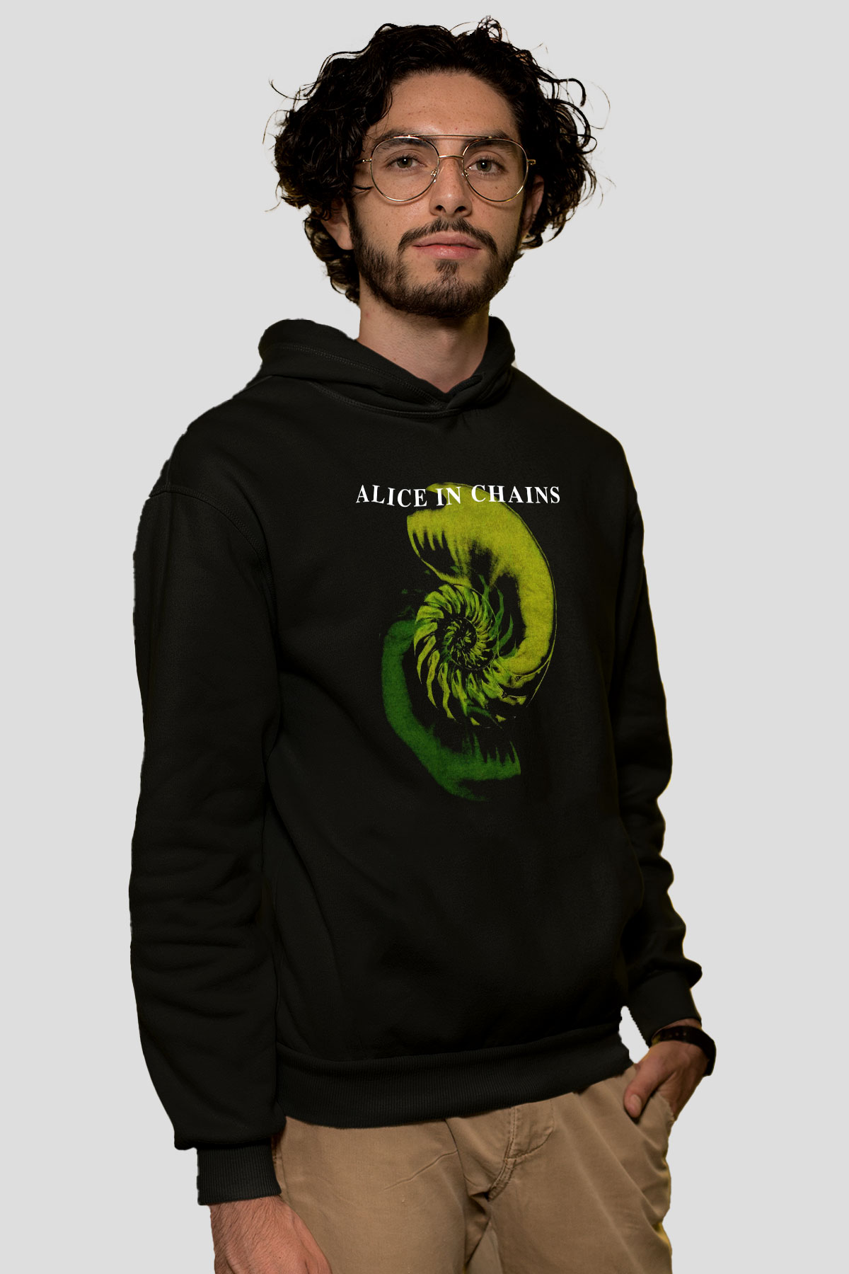 Alice in Chains Siyah Unisex Hoodie