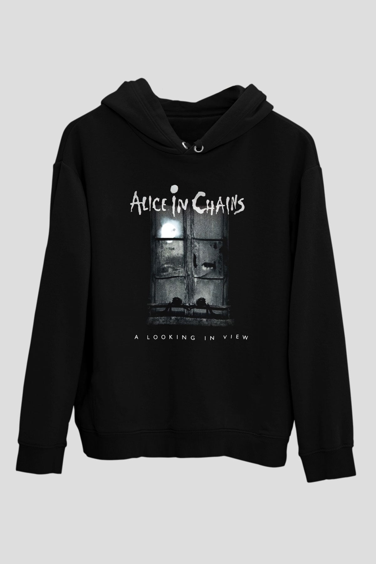 Alice in Chains Siyah Unisex Hoodie