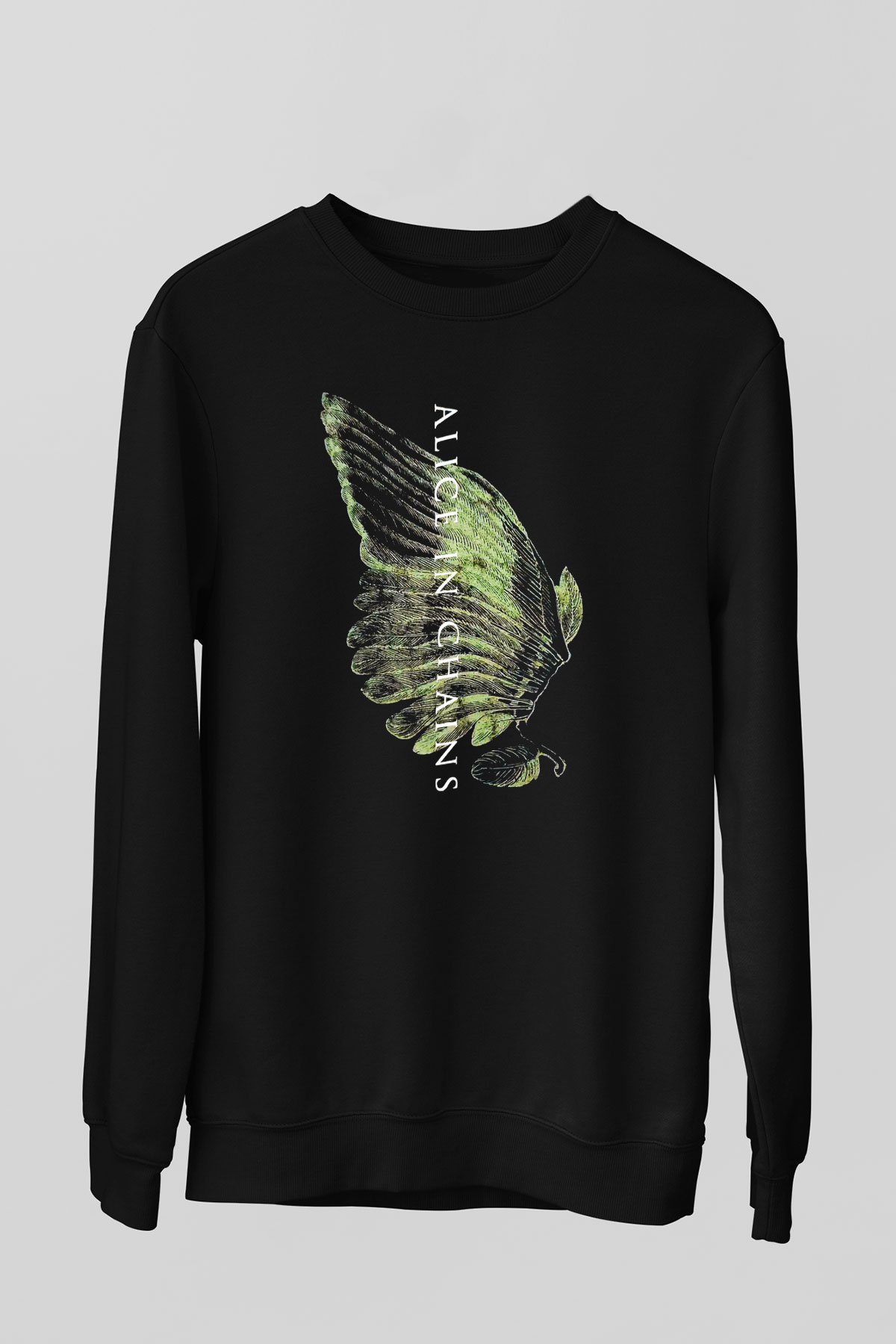 Alice in Chains Siyah Unisex Sweatshirt