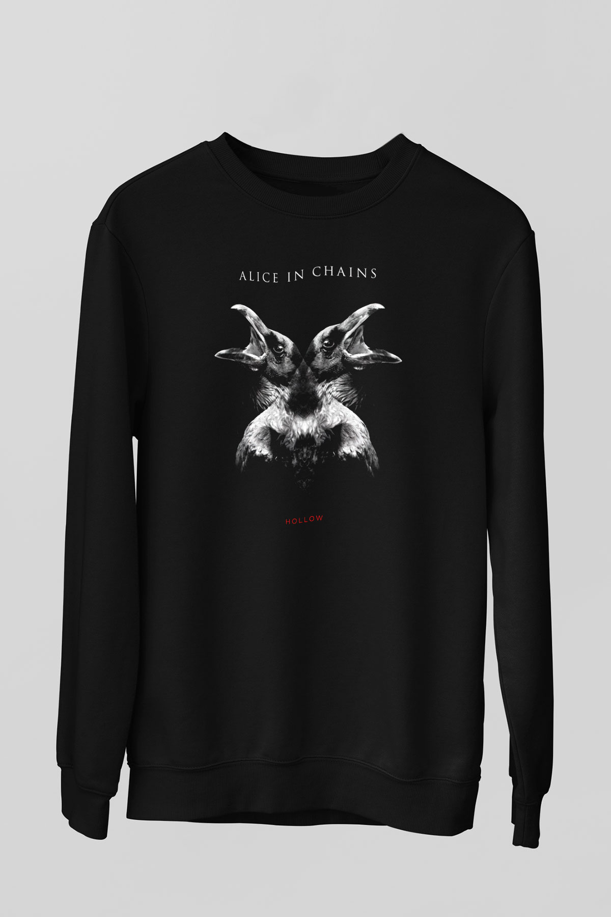 Alice in Chains Siyah Unisex Sweatshirt