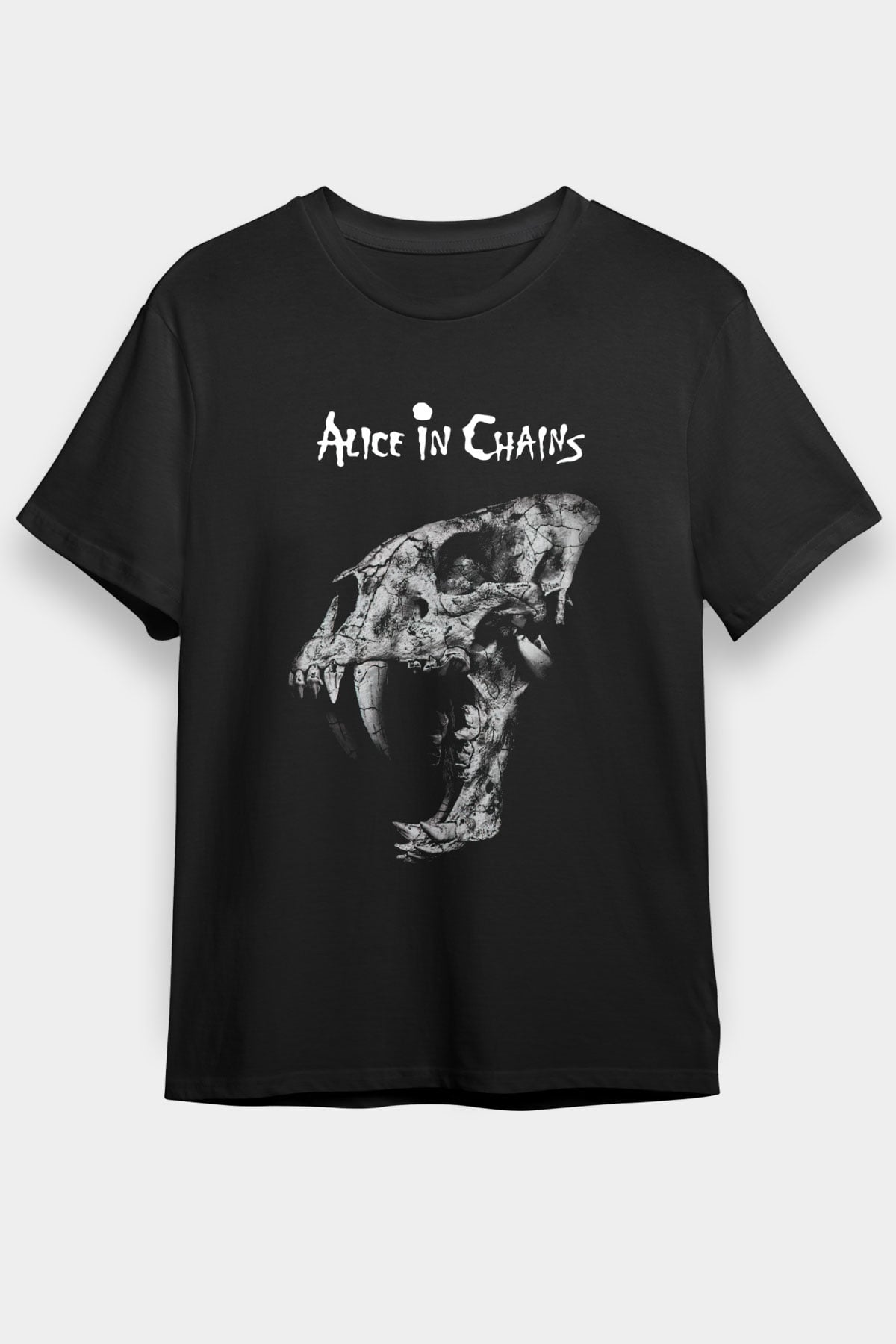 Alice in Chains Siyah Unisex Tişört T-Shirt - TişörtFabrikası