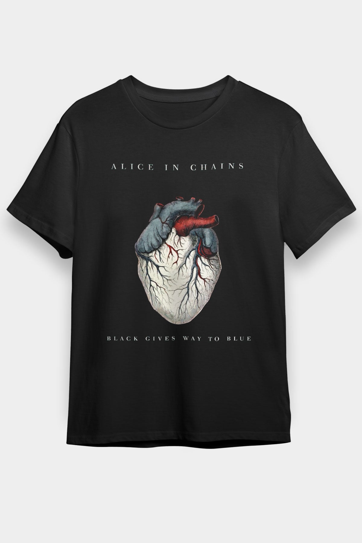 Alice in Chains Siyah Unisex Tişört T-Shirt - TişörtFabrikası
