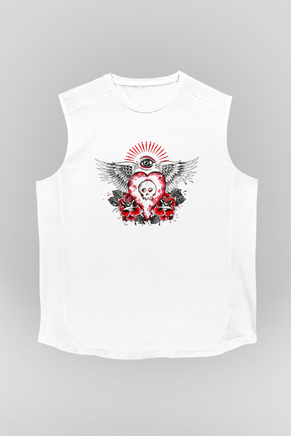 Alkaline Trio Beyaz Unisex Kolsuz Tişört