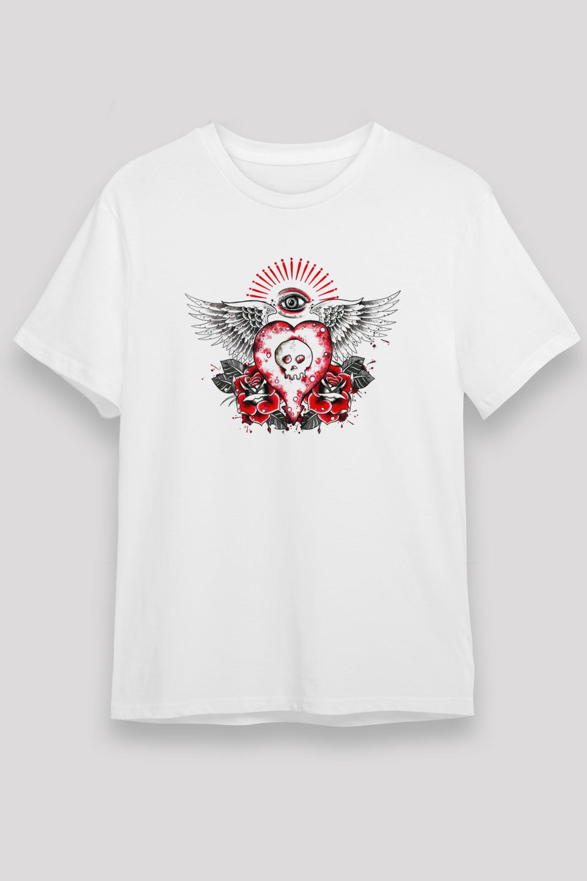 Alkaline Trio Beyaz Unisex Tişört T-Shirt - TişörtFabrikası