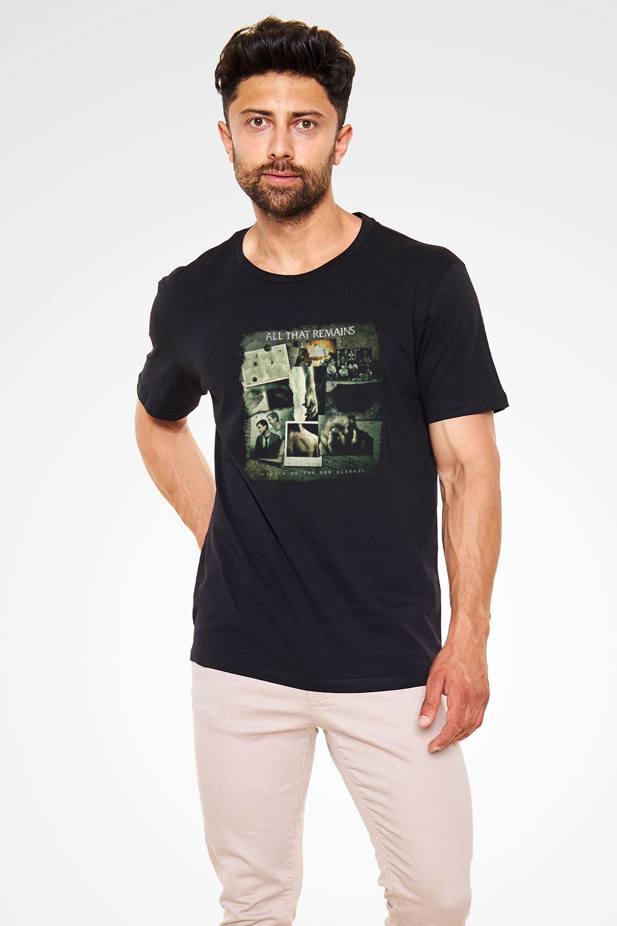 All That Remains Baskılı Unisex Siyah Tişört