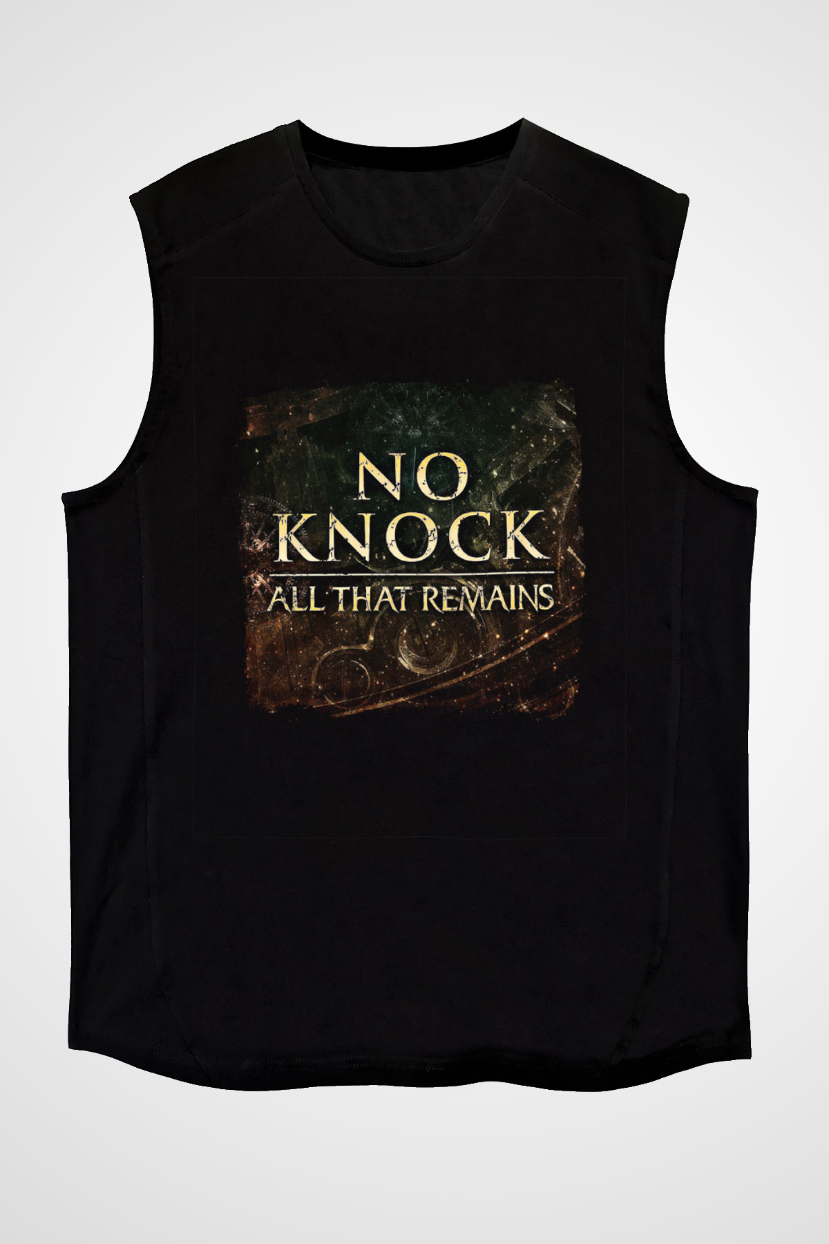 All That Remains Baskılı Unisex Siyah Kolsuz Tişört