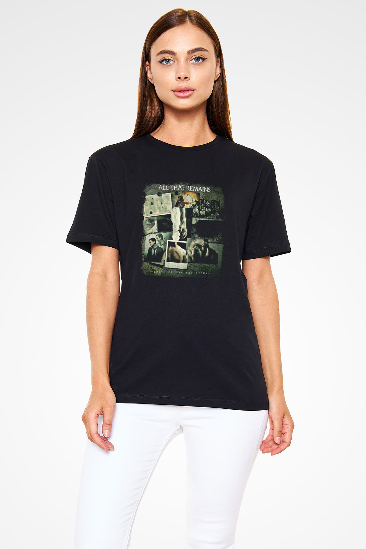 All That Remains Baskılı Unisex Siyah Tişört