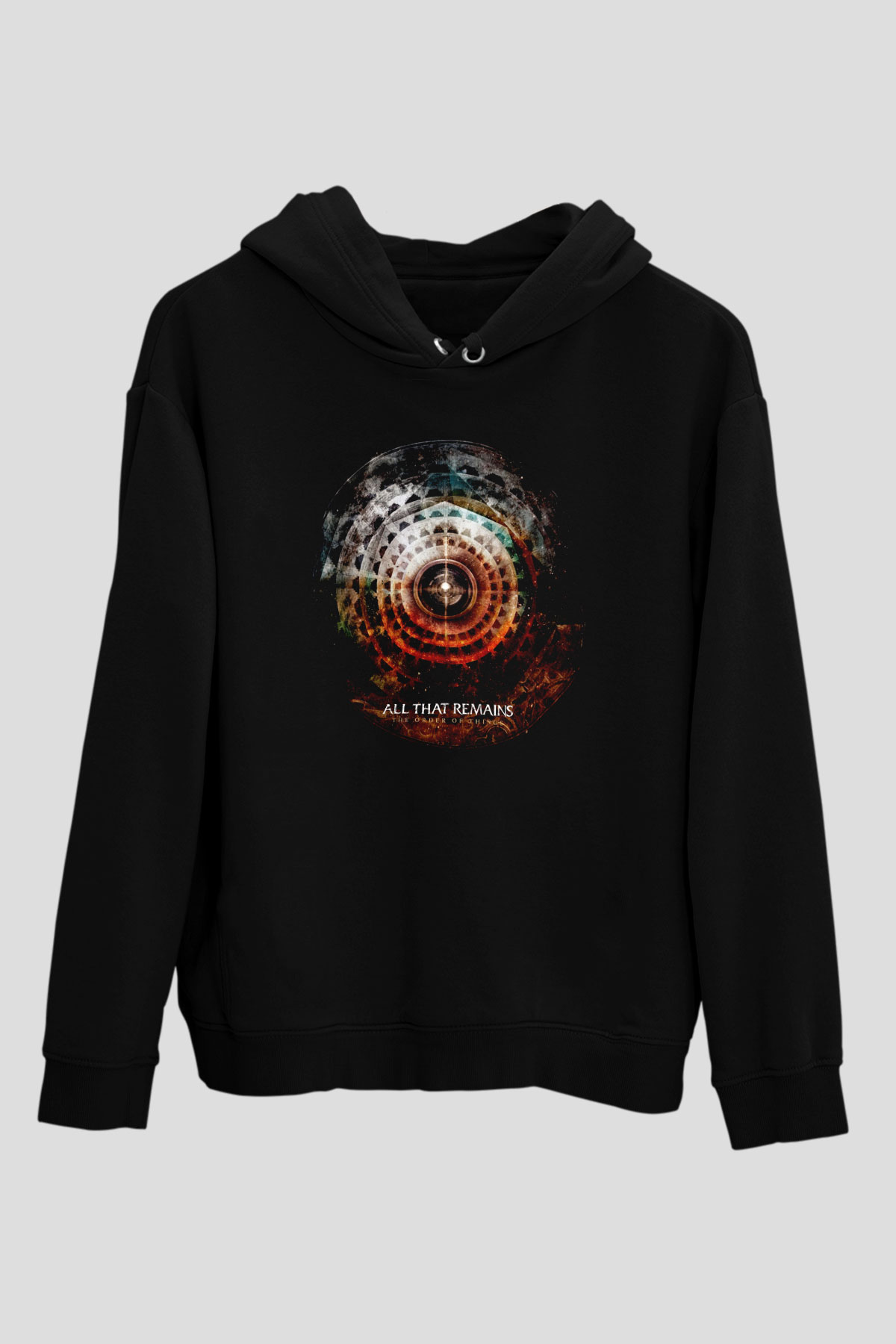 All That Remains Siyah Unisex Kapüşonlu Sweatshirt