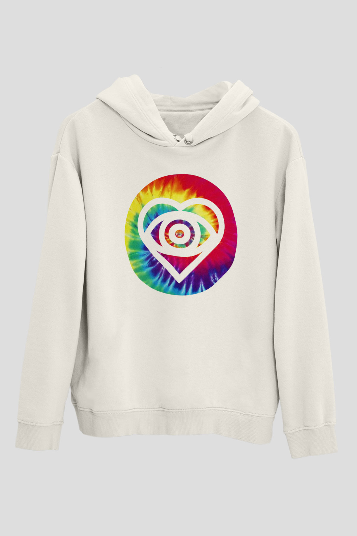 All Time Low Beyaz Unisex Kapşonlu Sweatshirt