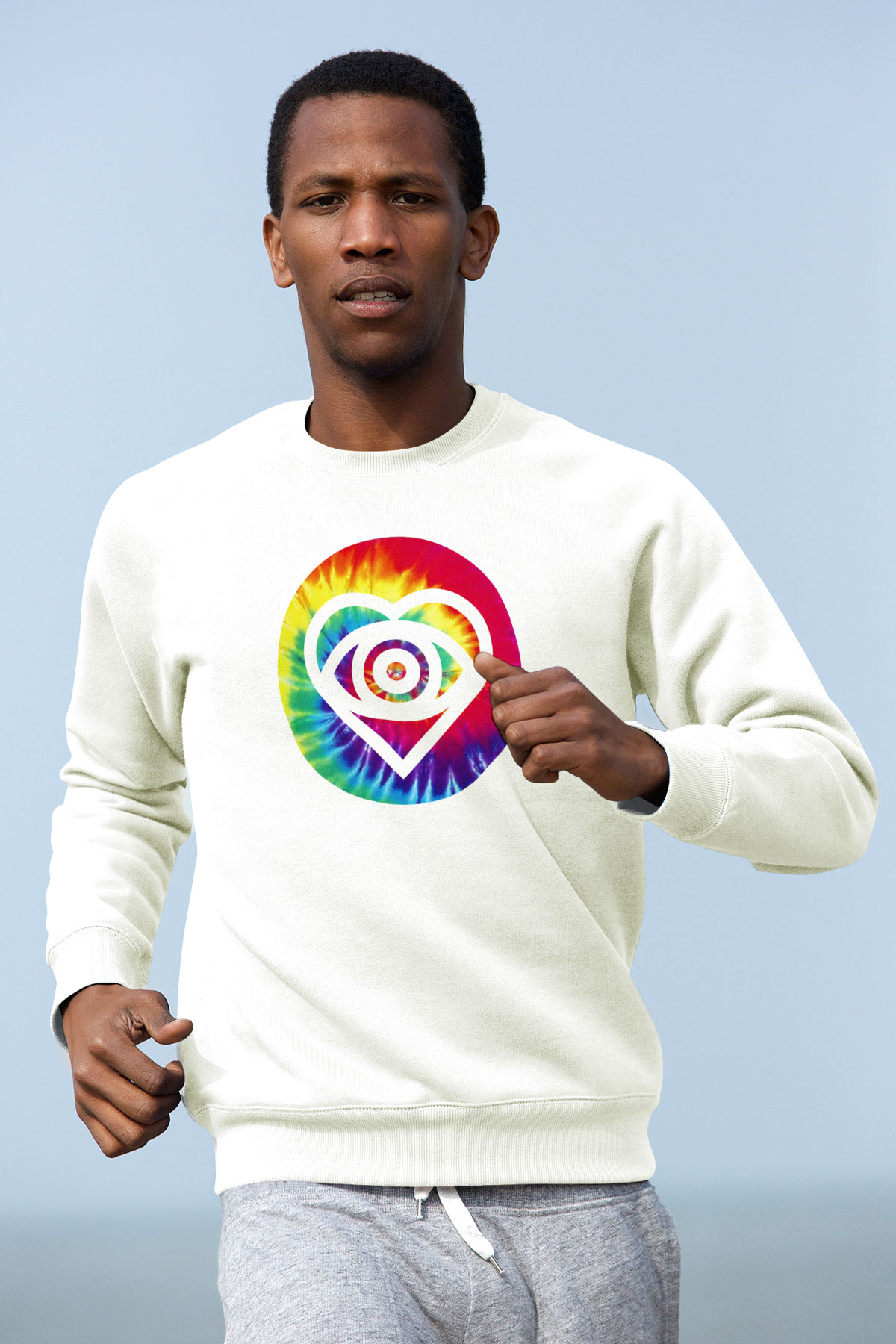 All Time Low Beyaz Unisex Sweatshirt