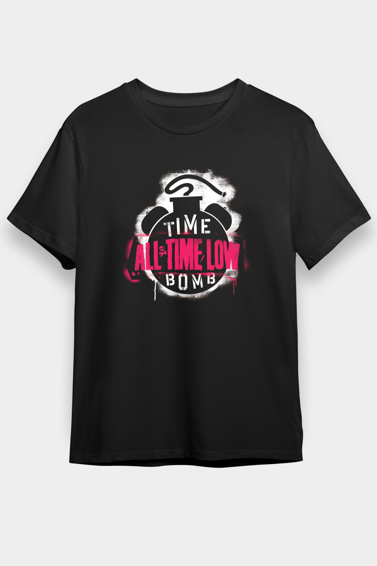 All Time Low Siyah Unisex Tişört T-Shirt - TişörtFabrikası