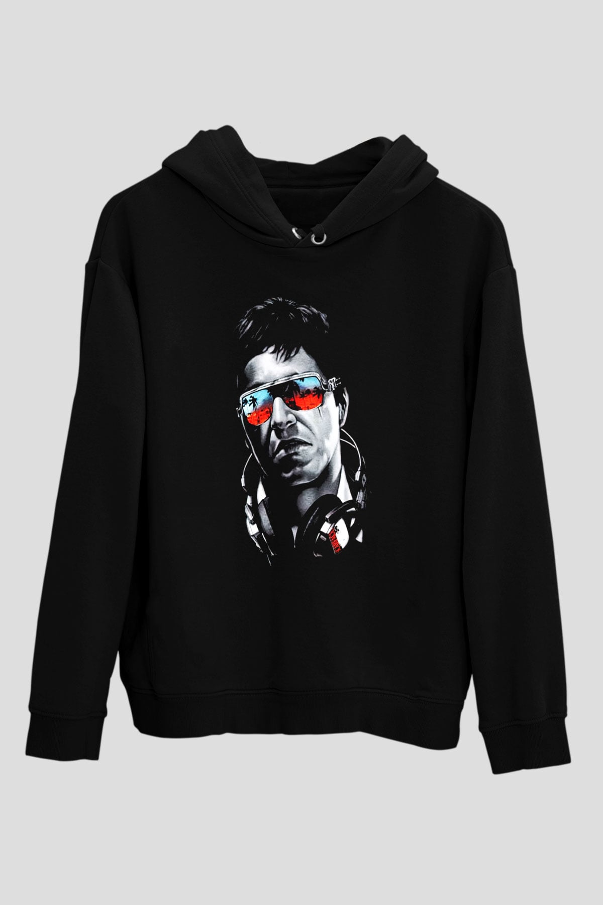 Alpacino Siyah Unisex Hoodie