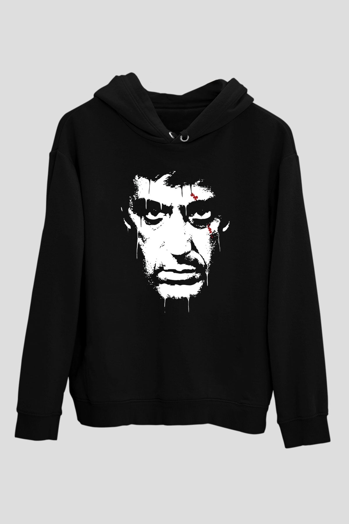 Alpacino Siyah Unisex Hoodie