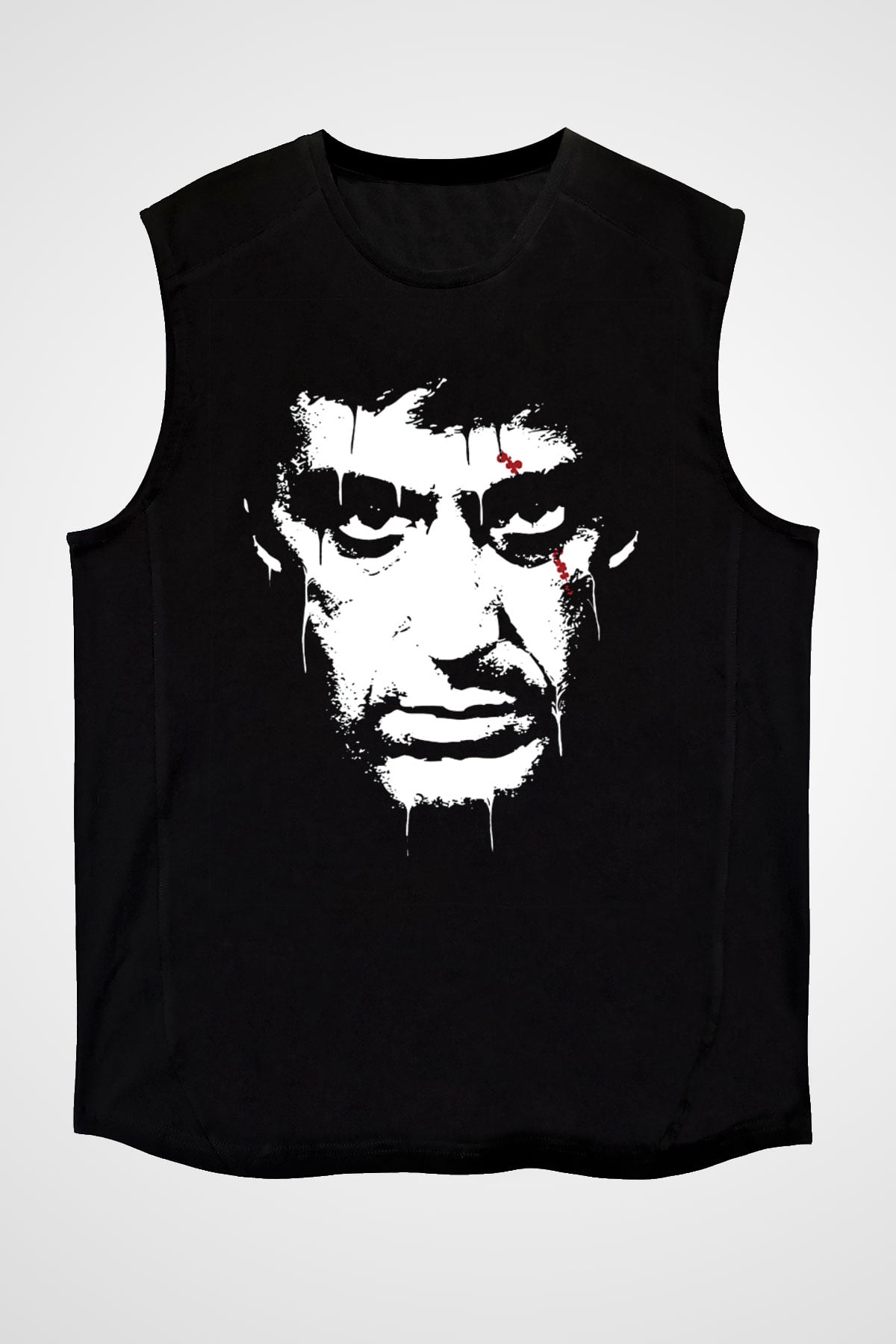 Alpacino Siyah Unisex Kolsuz Tişört