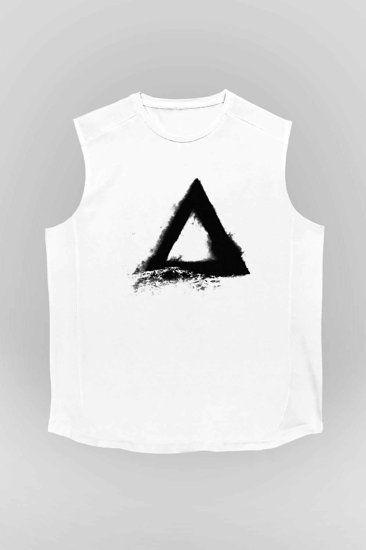 Alt-J Beyaz Unisex Kolsuz Tişört