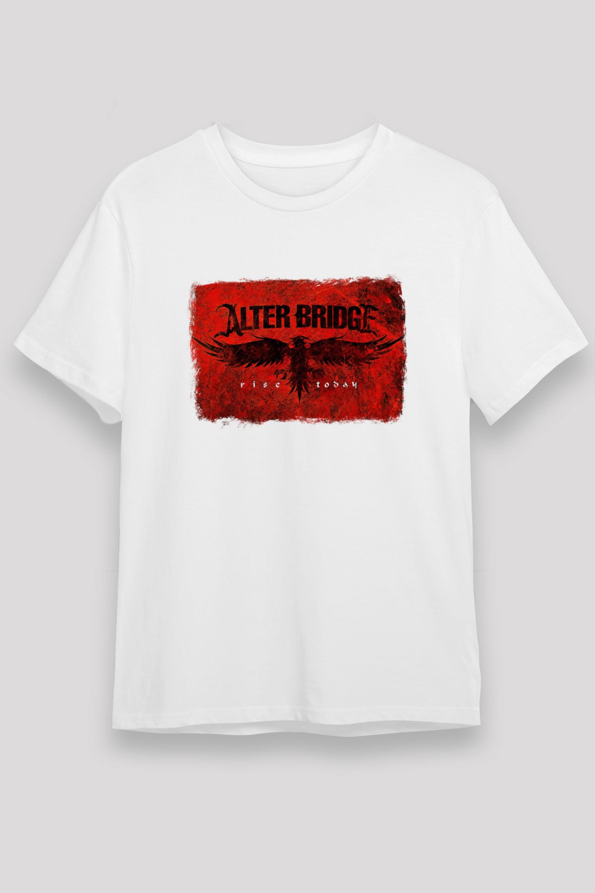 Alter Bridge Baskılı Unisex Beyaz Tişört