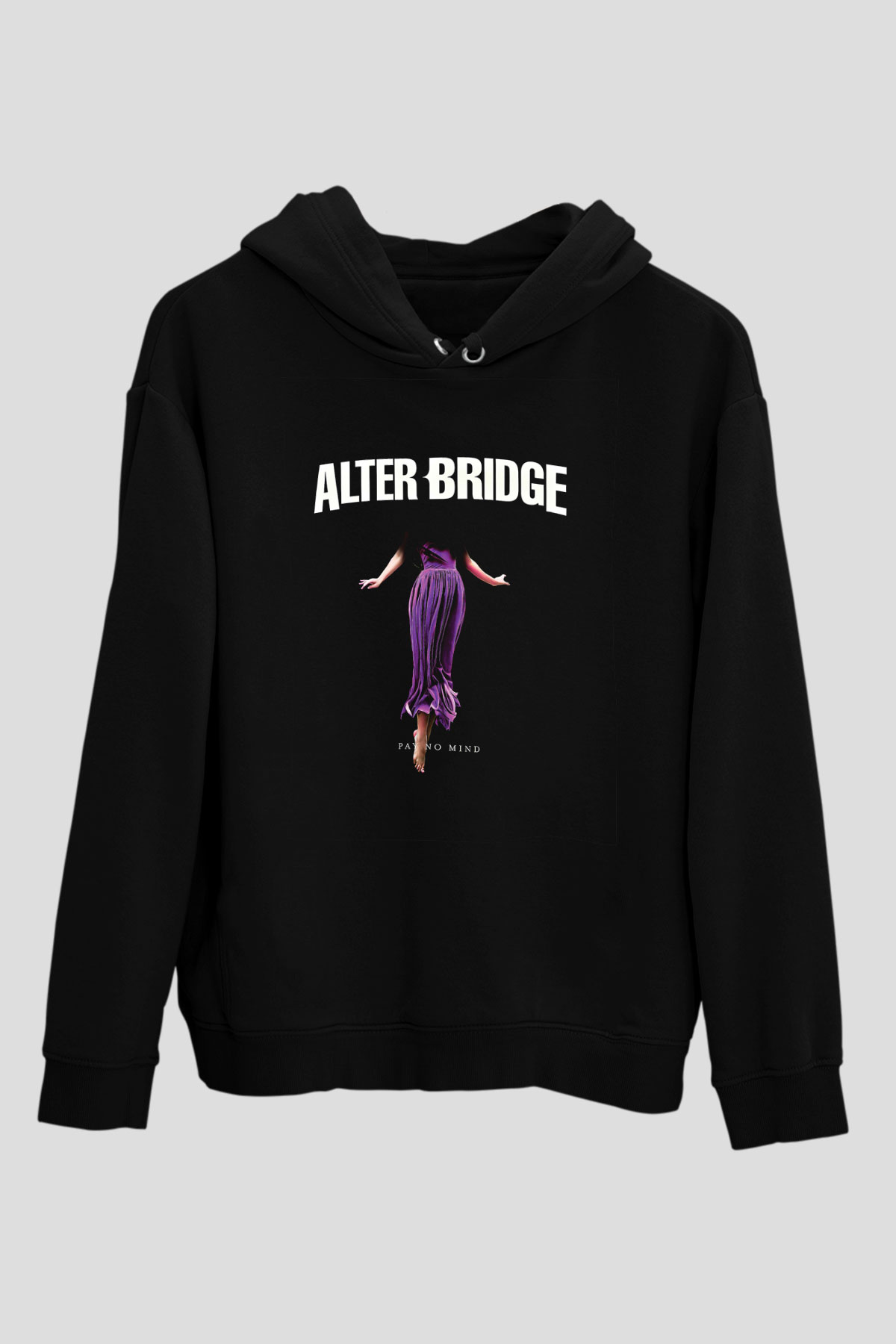 Alter Bridge Baskılı Unisex Siyah Hoodie