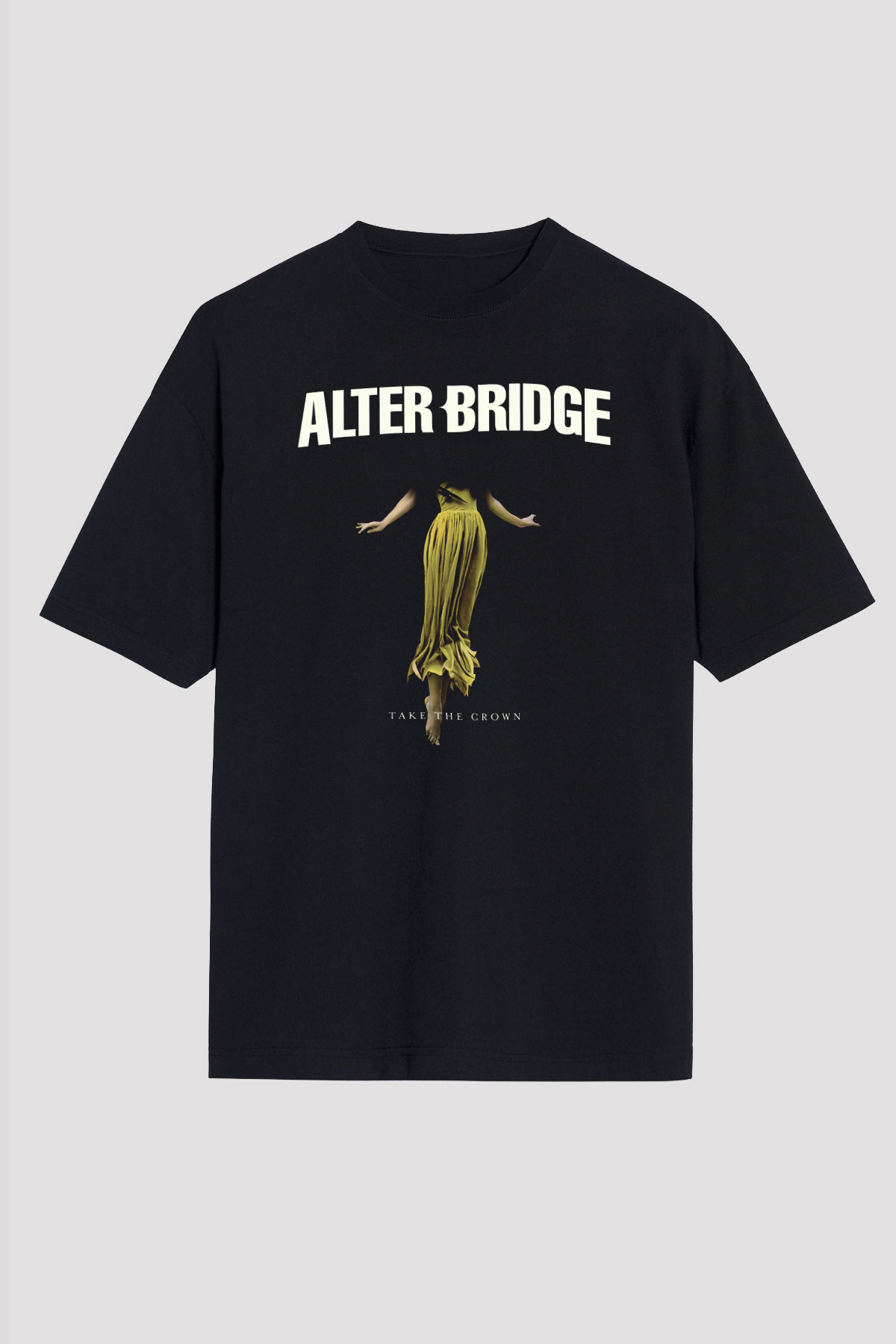 Alter Bridge Siyah Oversize Tişört Oversize T-shirt - TişörtFabrikası
