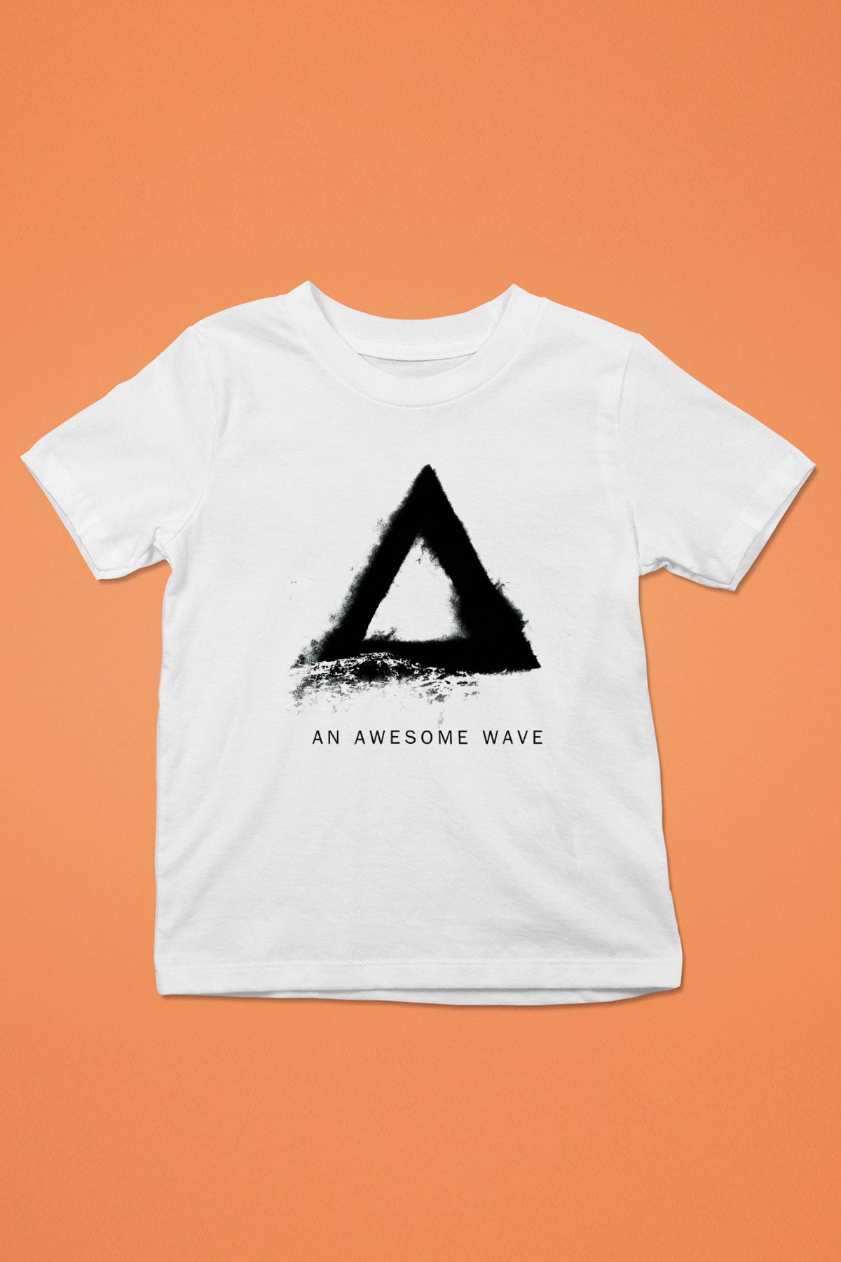 AltJ Baskılı Beyaz Unisex Çocuk Tişört