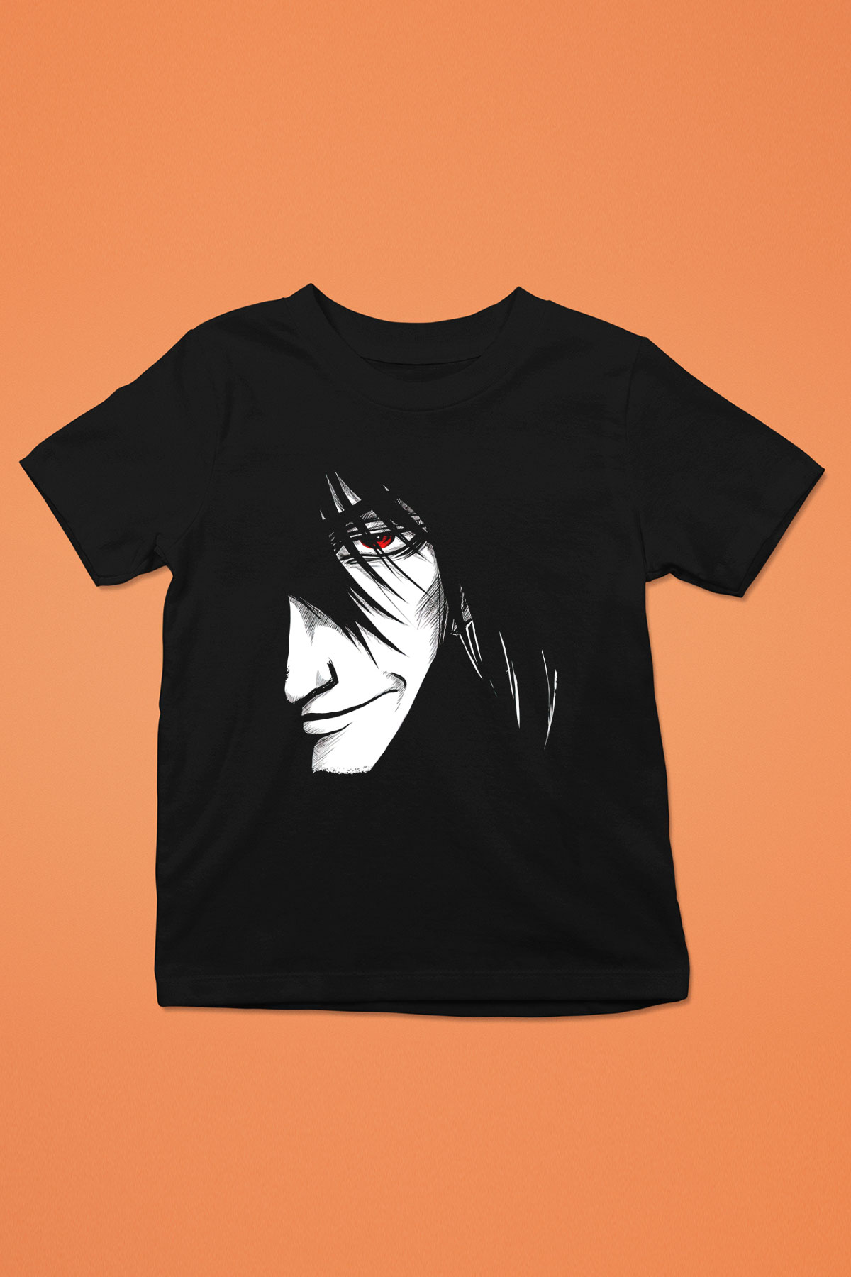 Alucard Baskılı Unisex Siyah Çocuk Tişört - Tshirt