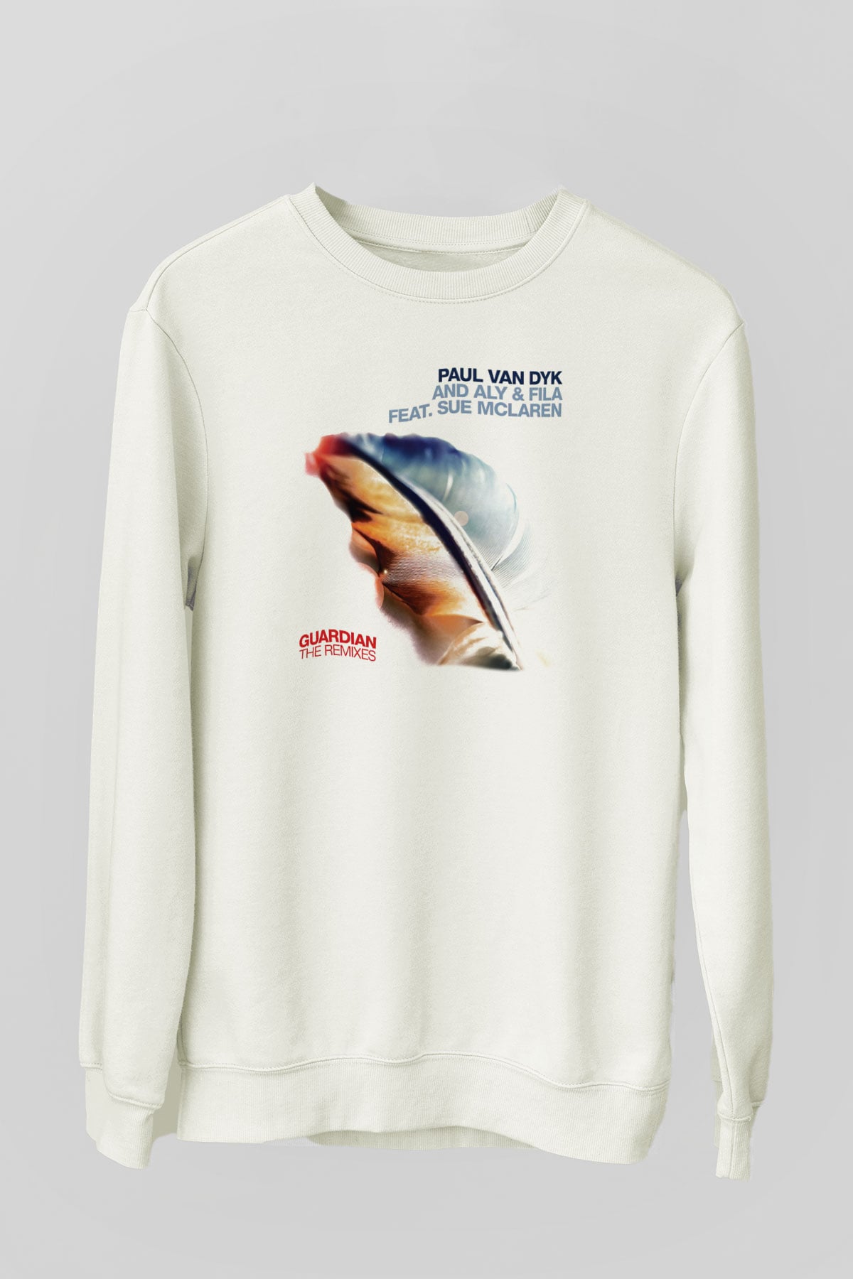 Aly & Fila Beyaz Unisex Sweatshirt