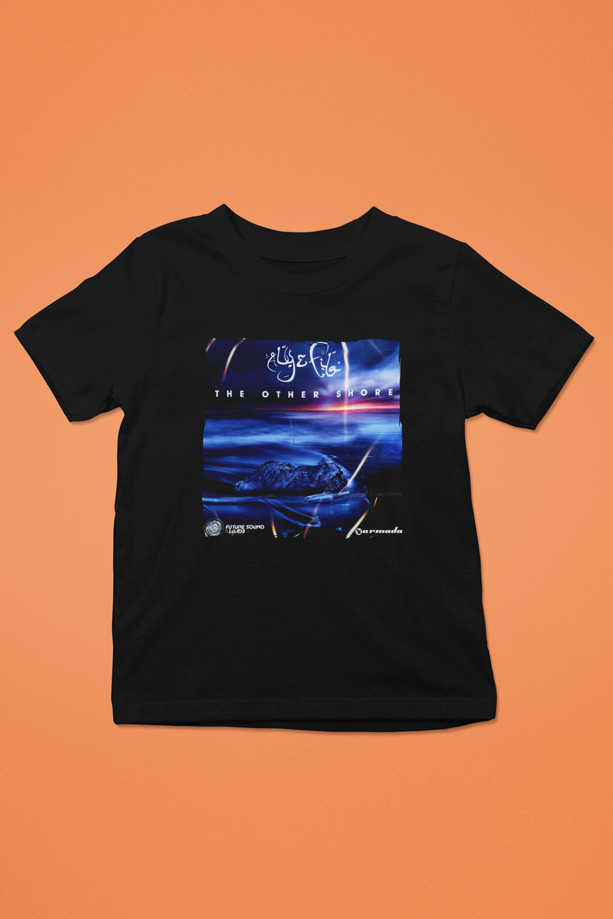 Aly & Fila Siyah Unisex Çocuk Tişört