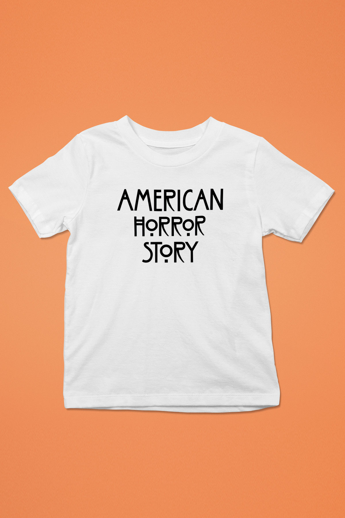 American Horror Story Normal People Scare Me Baskılı Beyaz Unisex Çocuk Tişört