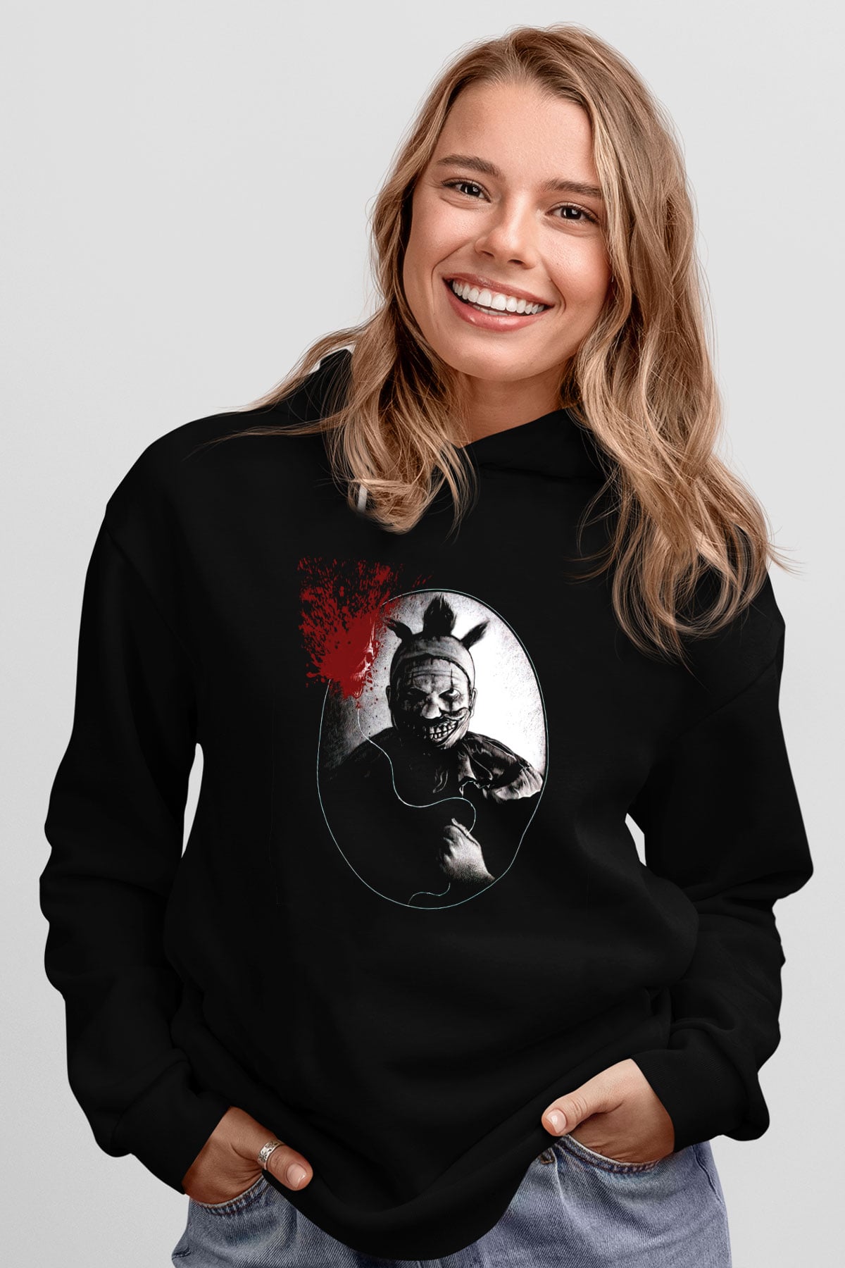 American Horror Story Siyah Unisex Hoodie