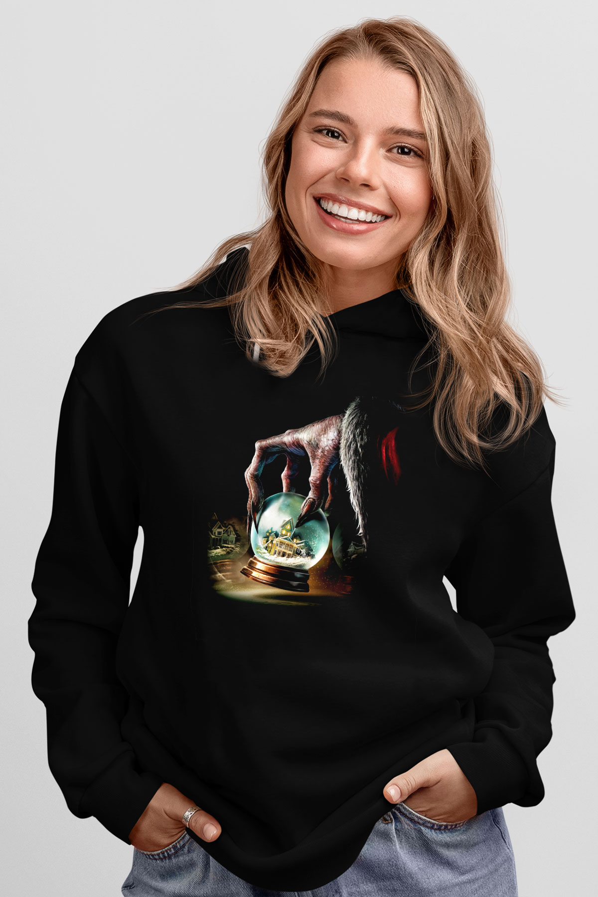 American Horror Story Siyah Unisex Hoodie