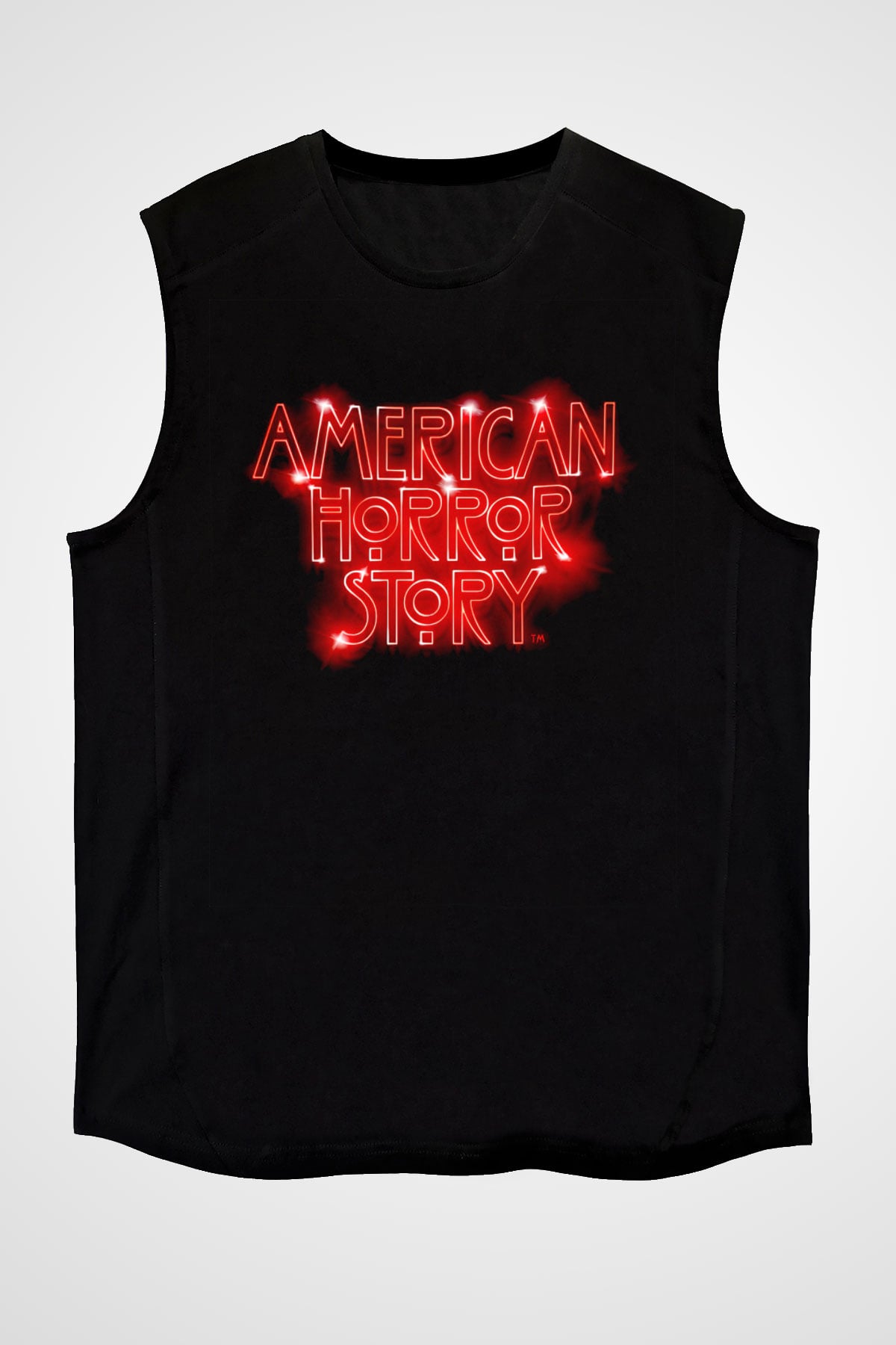 American Horror Story Siyah Unisex Kolsuz Tişört