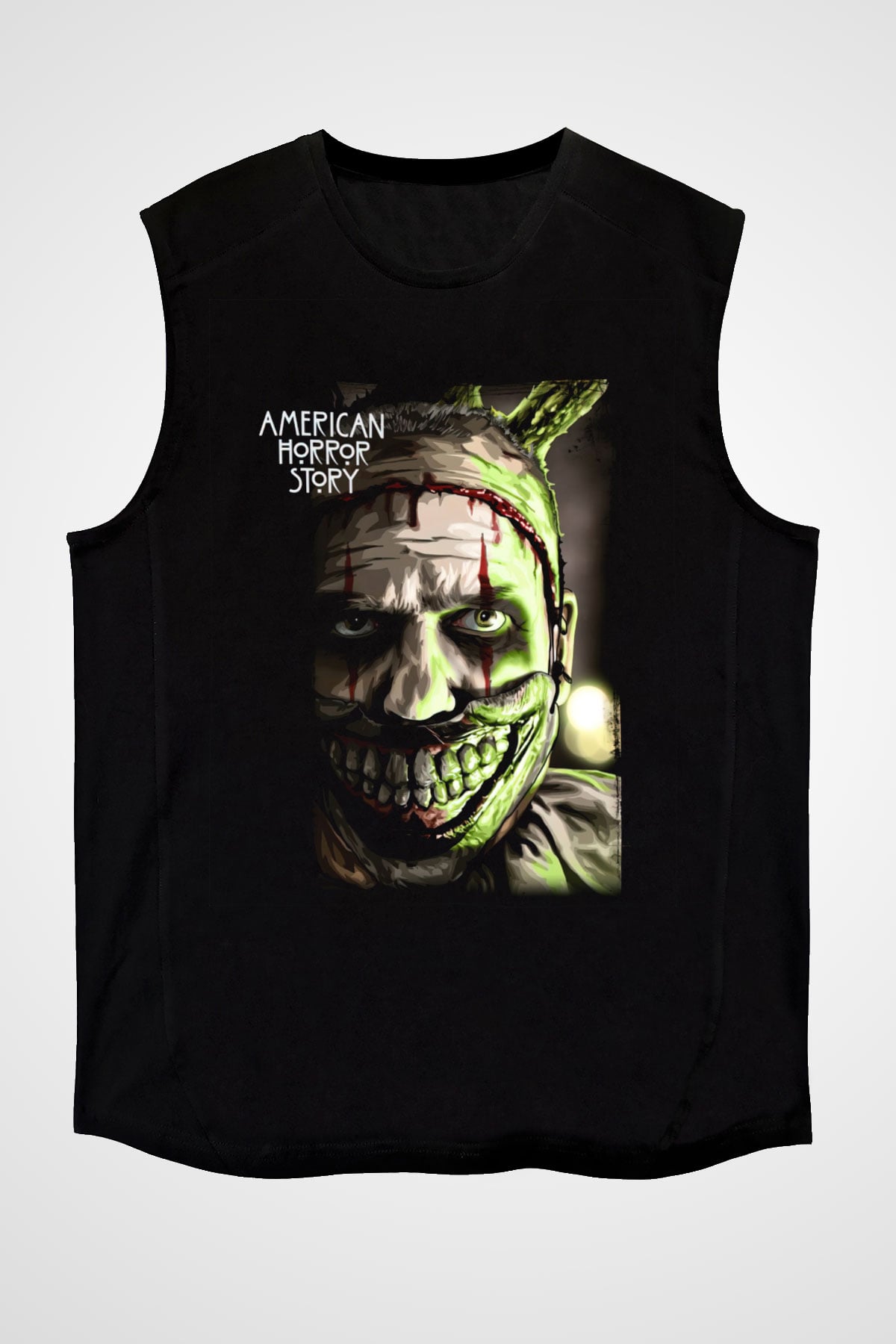 American Horror Story Siyah Unisex Kolsuz Tişört