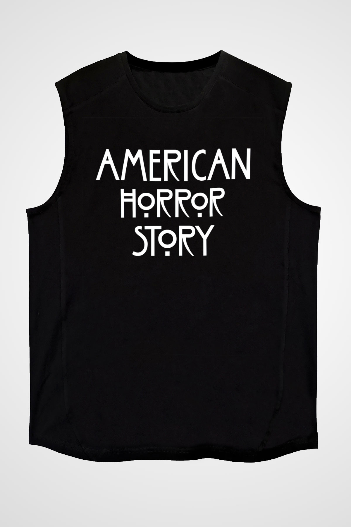 American Horror Story Siyah Unisex Kolsuz Tişört