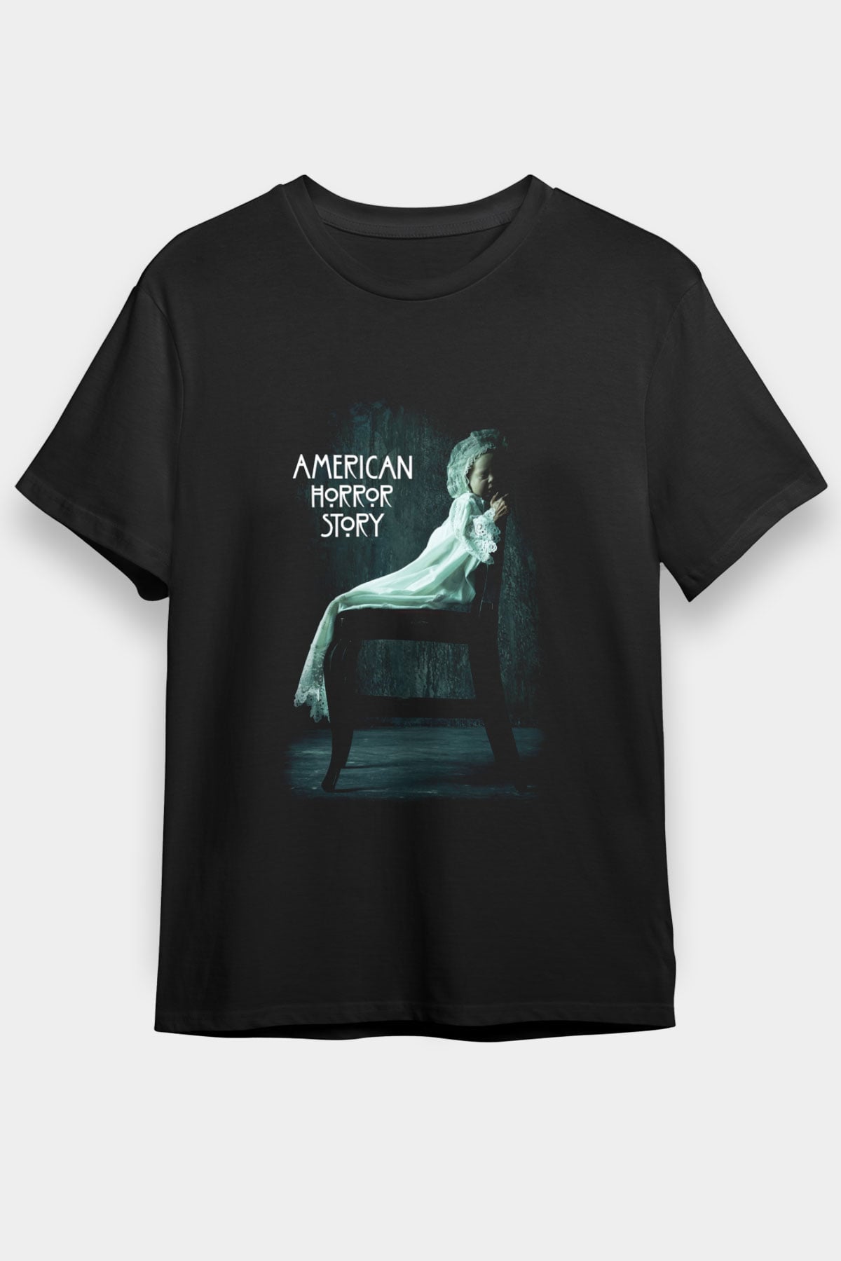 American Horror Story Siyah Unisex Tişört T-Shirt