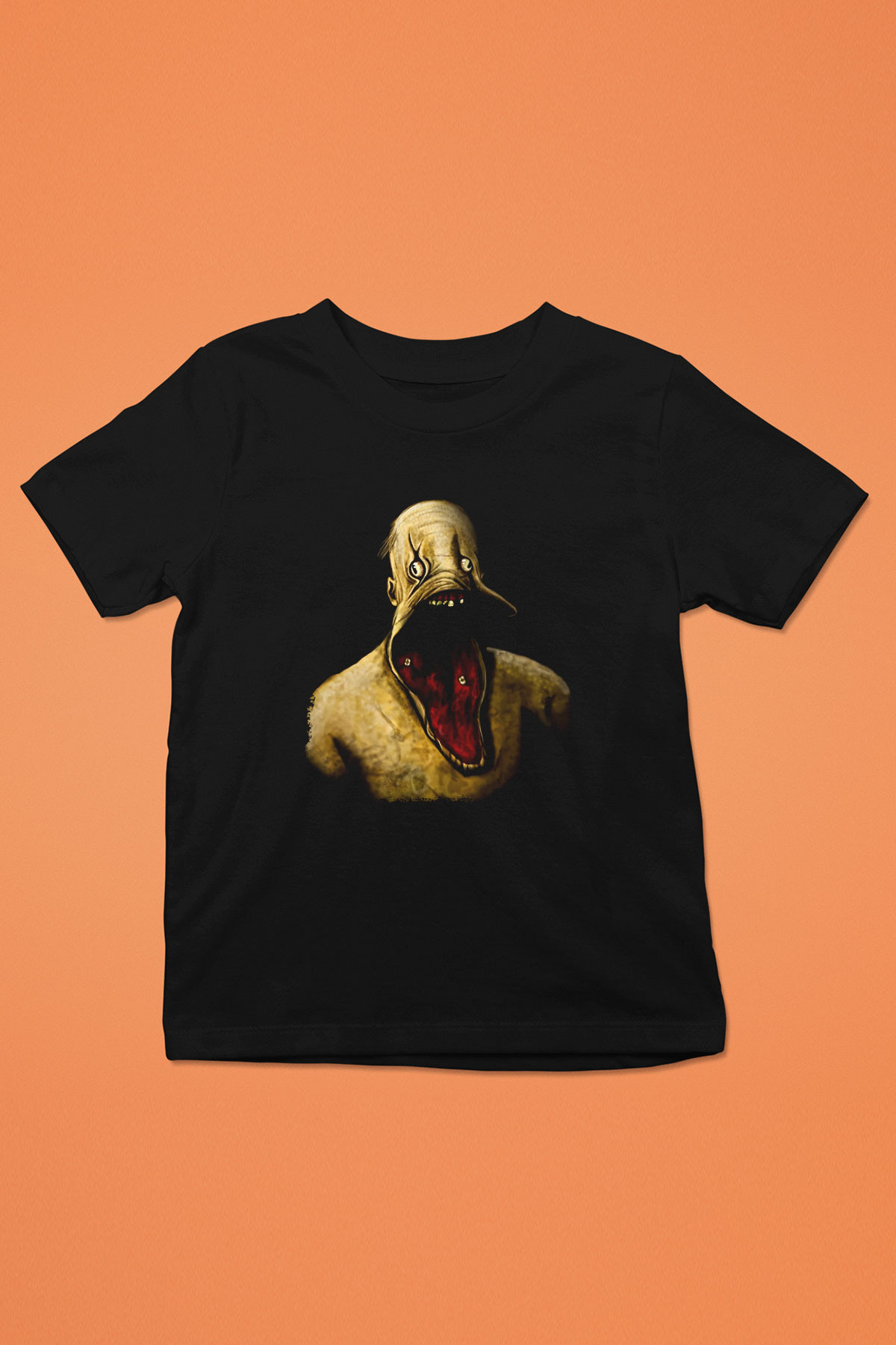 Amnesia Baskılı Unisex Siyah Çocuk Tişört - Tshirt