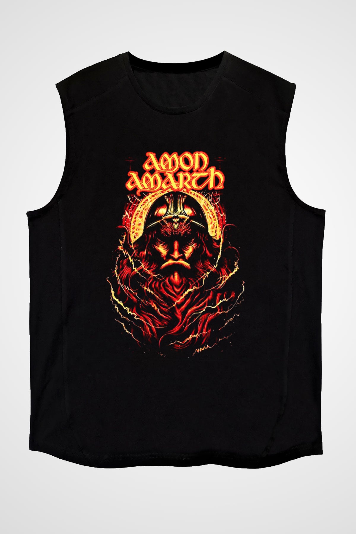 Amon Amarth Siyah Unisex Kolsuz Tişört