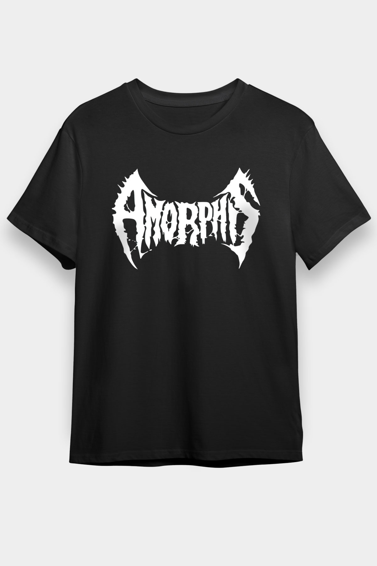 Amorphis Siyah Unisex Tişört T-Shirt - TişörtFabrikası