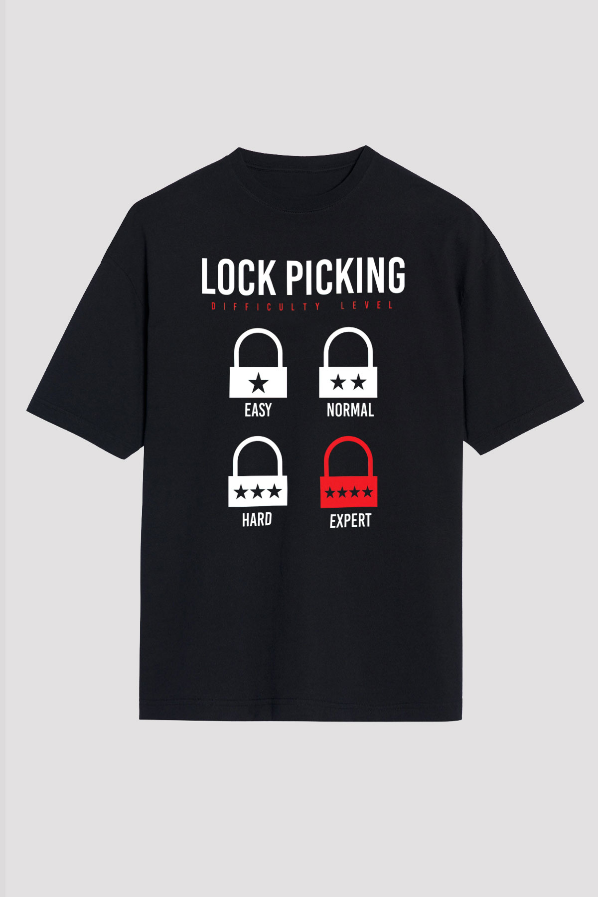 Anahtarcı Siyah Oversize Tişört Oversize T-shirt - TişörtFabrikası