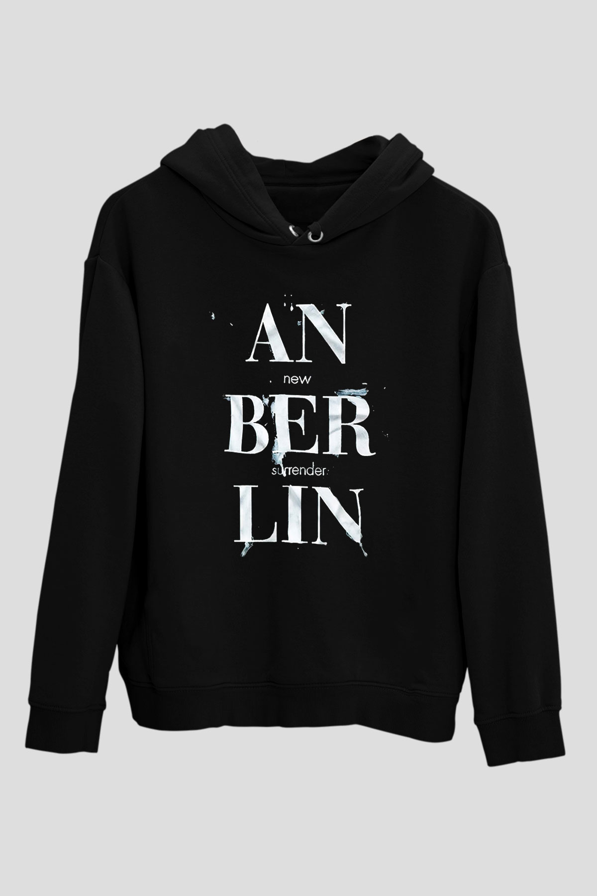 Anberlin Siyah Unisex Hoodie