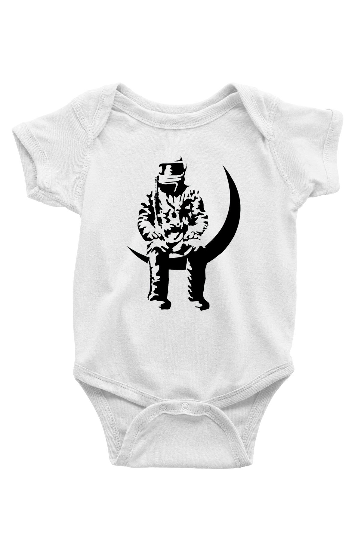Angels and Airwaves Beyaz Bebek Body - Zıbın