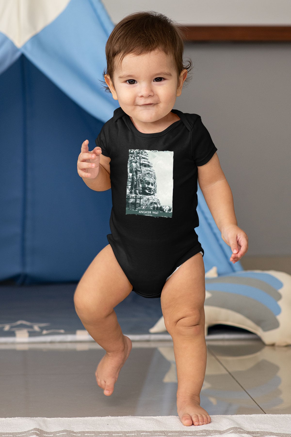 Angkor Vat Siyah Bebek Body - Zıbın