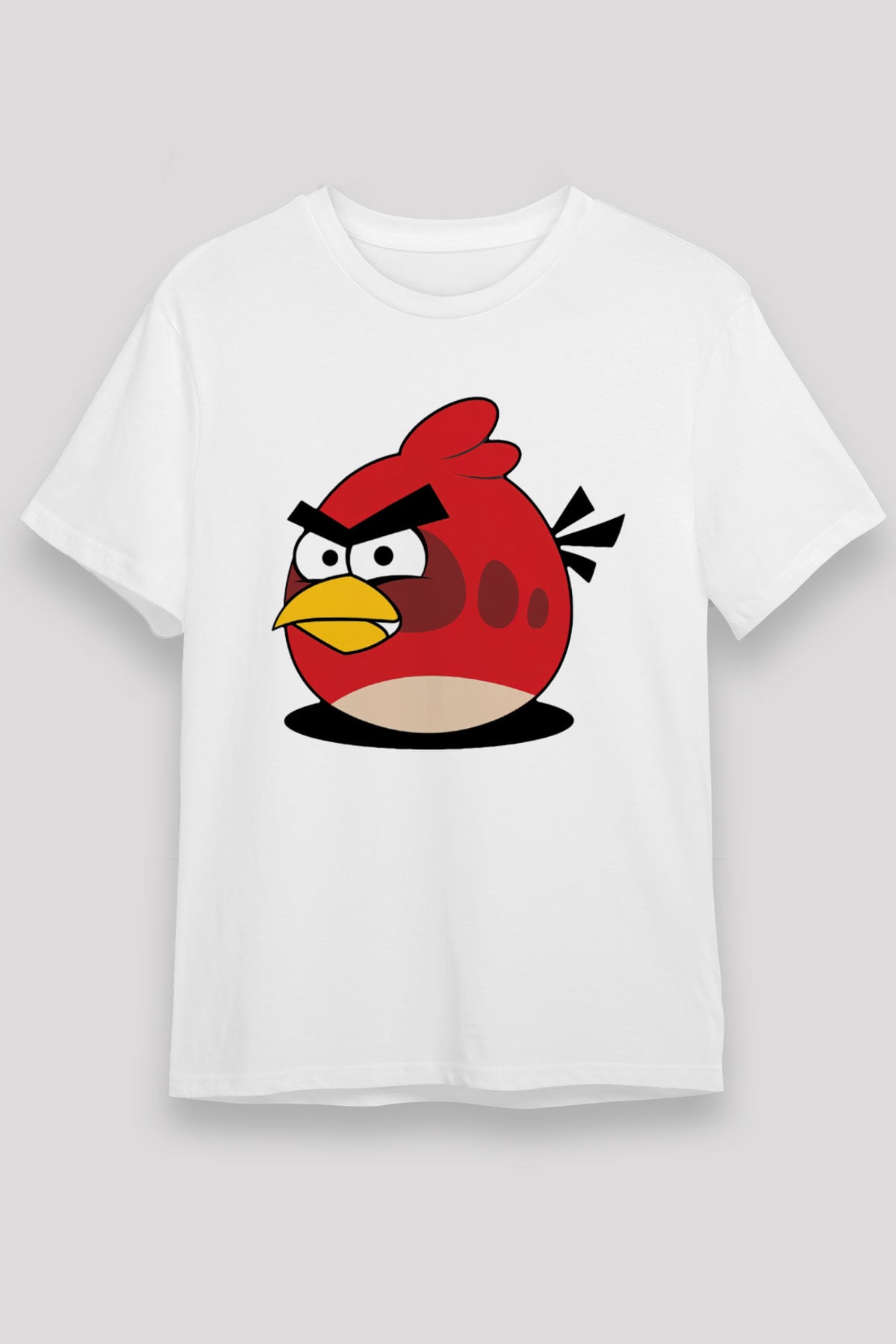 Angry Birds Beyaz Unisex Tişört T-Shirt