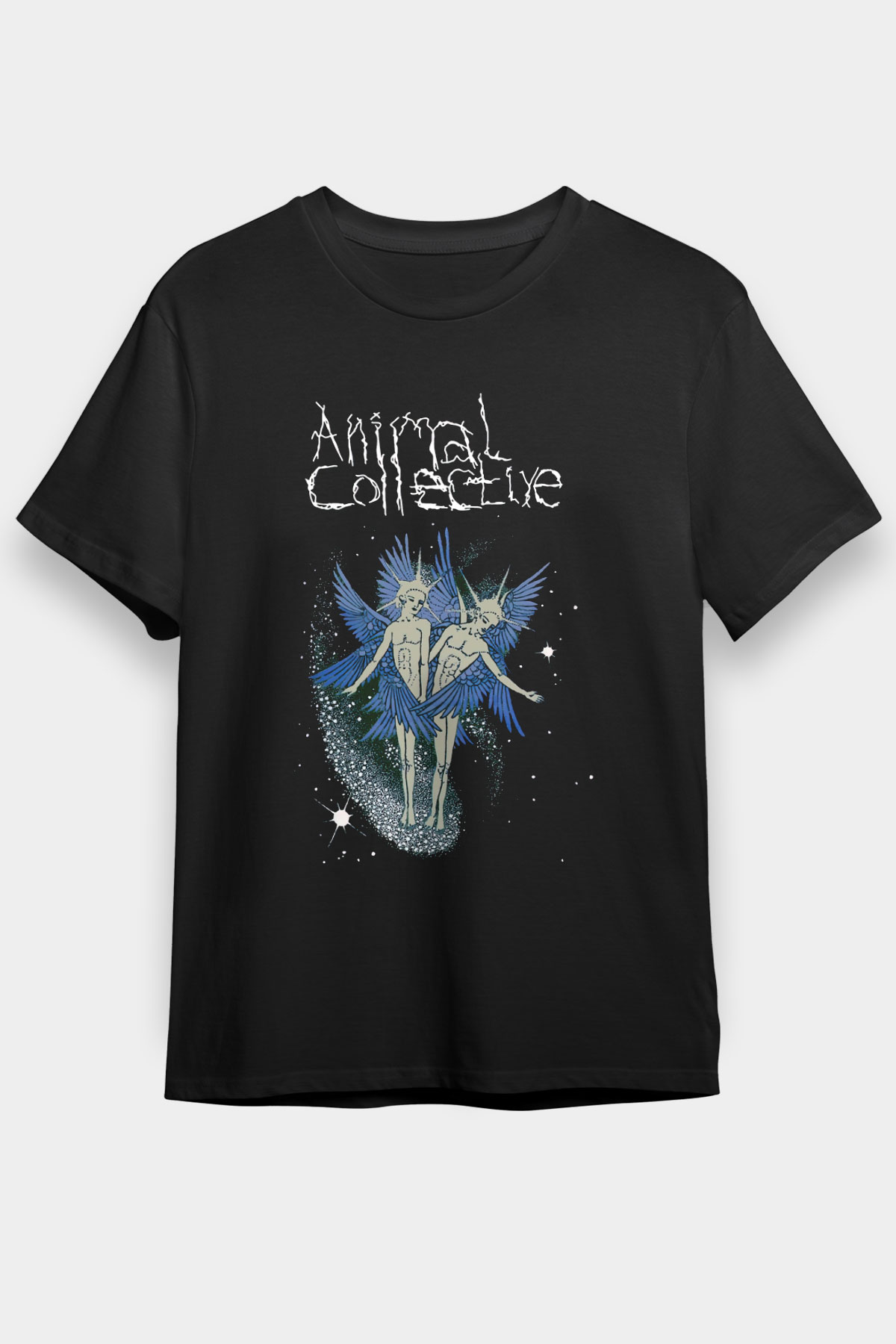 Animal Collective Siyah Unisex Tişört T-Shirt - TişörtFabrikası