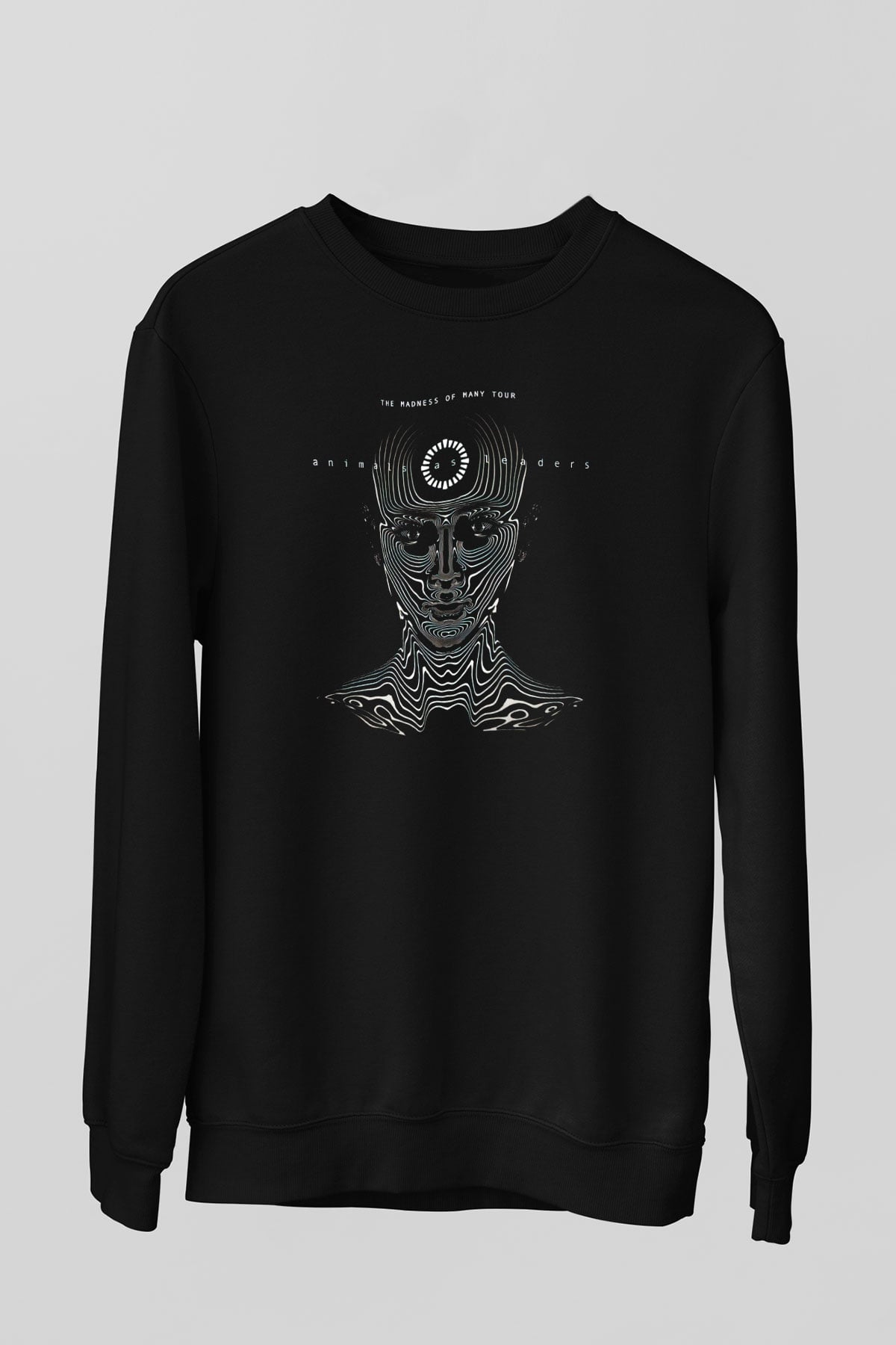 Animals as Leaders Siyah Unisex Sweatshirt