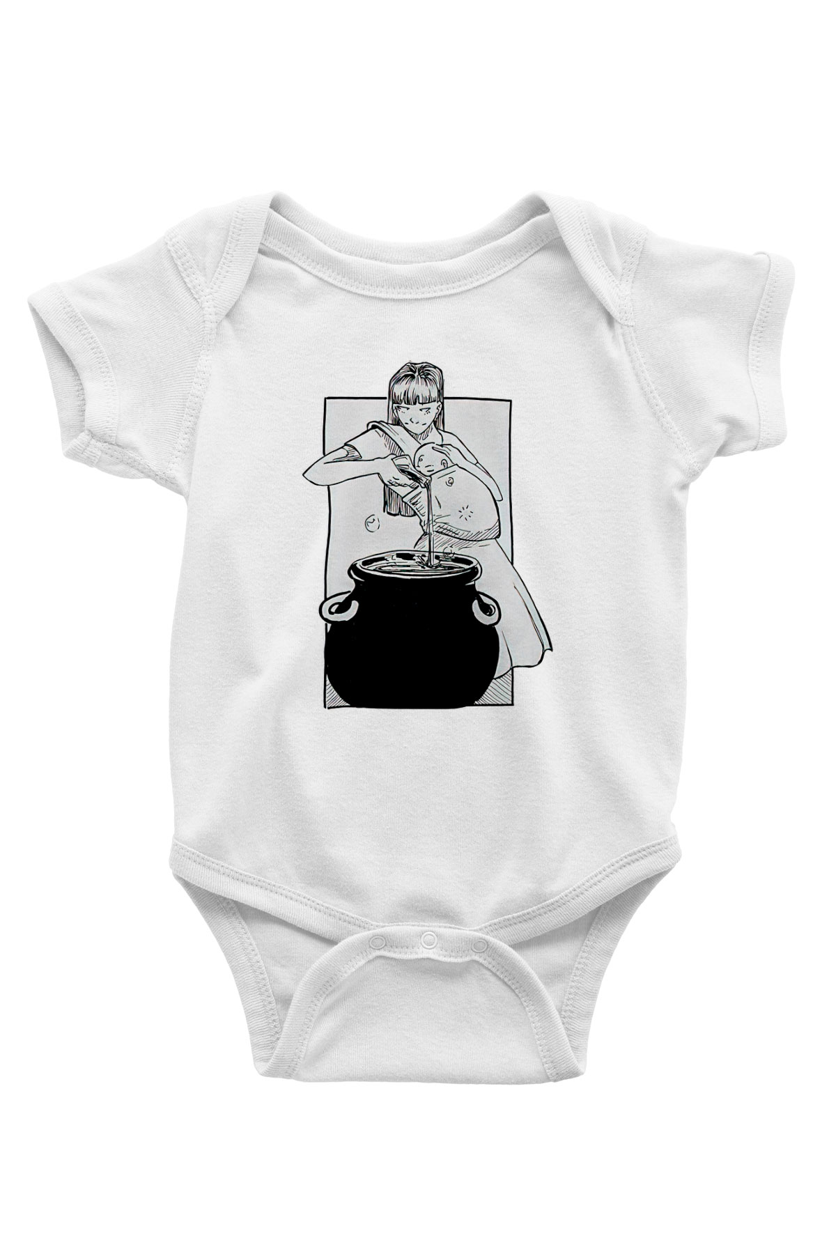 Anneler Günü Baskılı Beyaz Unisex Bebek Body - Zıbın