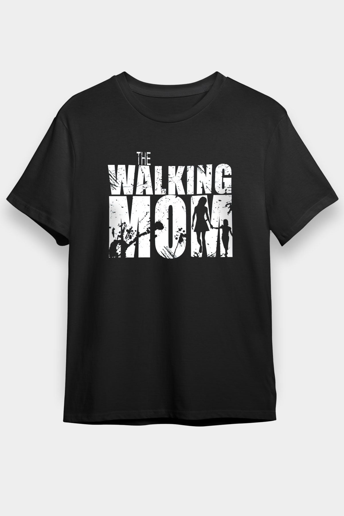 Anneler Günü Siyah Unisex Tişört T-Shirt - TişörtFabrikası