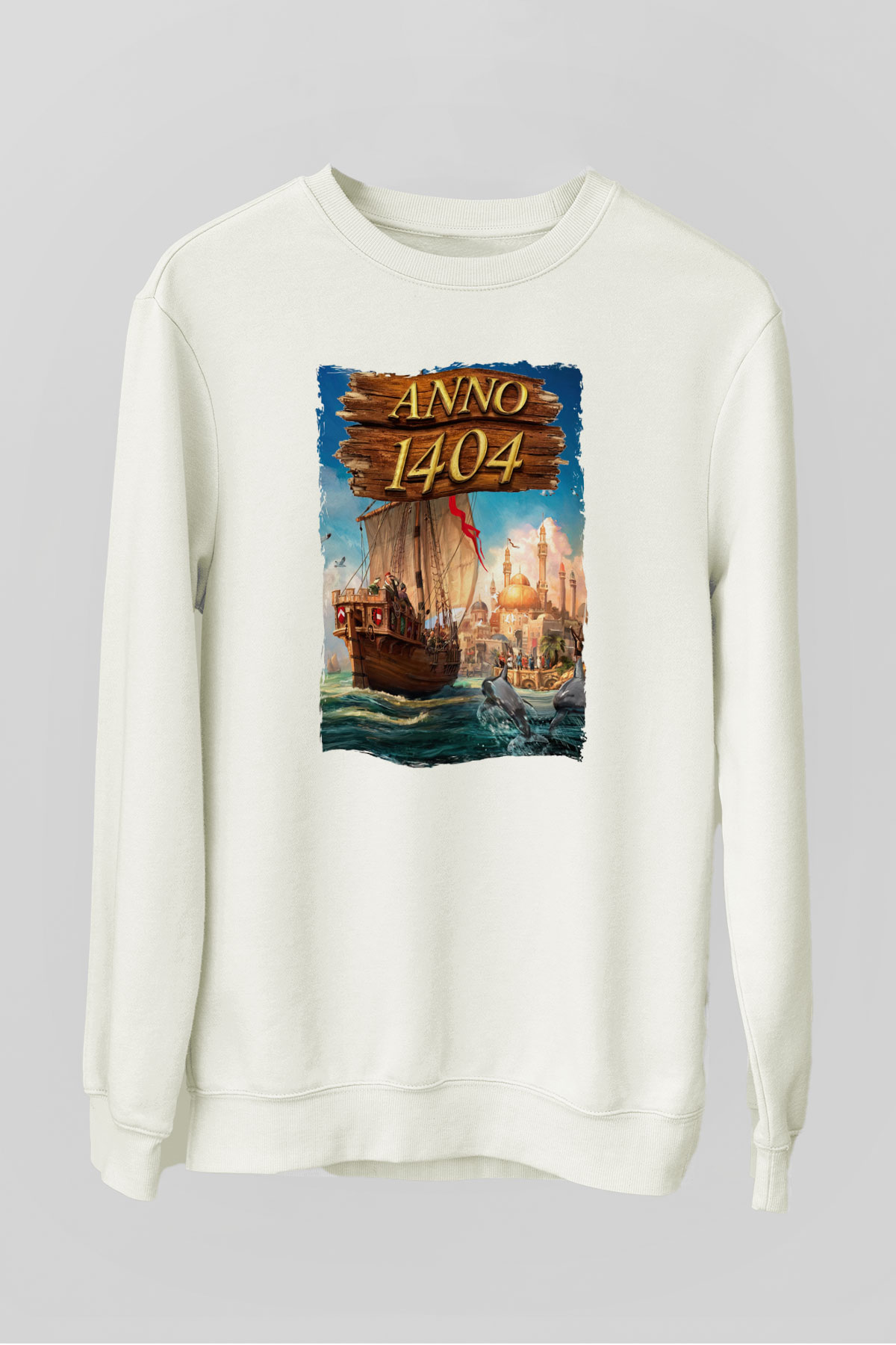 Anno 1404 Beyaz Unisex Sweatshirt