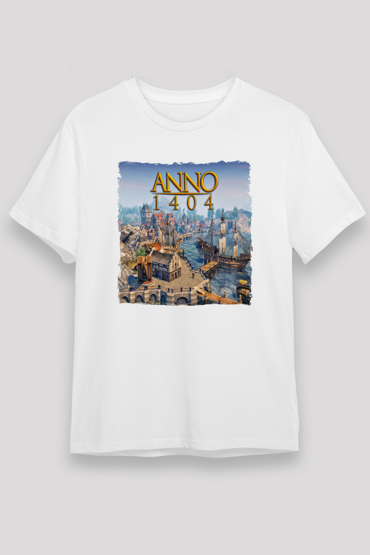 Anno 1404 Beyaz Unisex Tişört T-Shirt