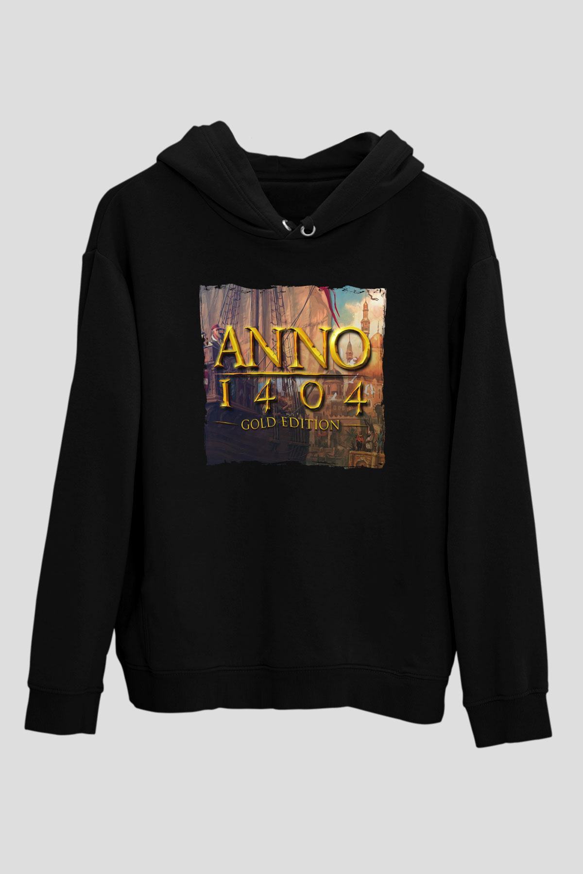 Anno 1404 Siyah Unisex Hoodie