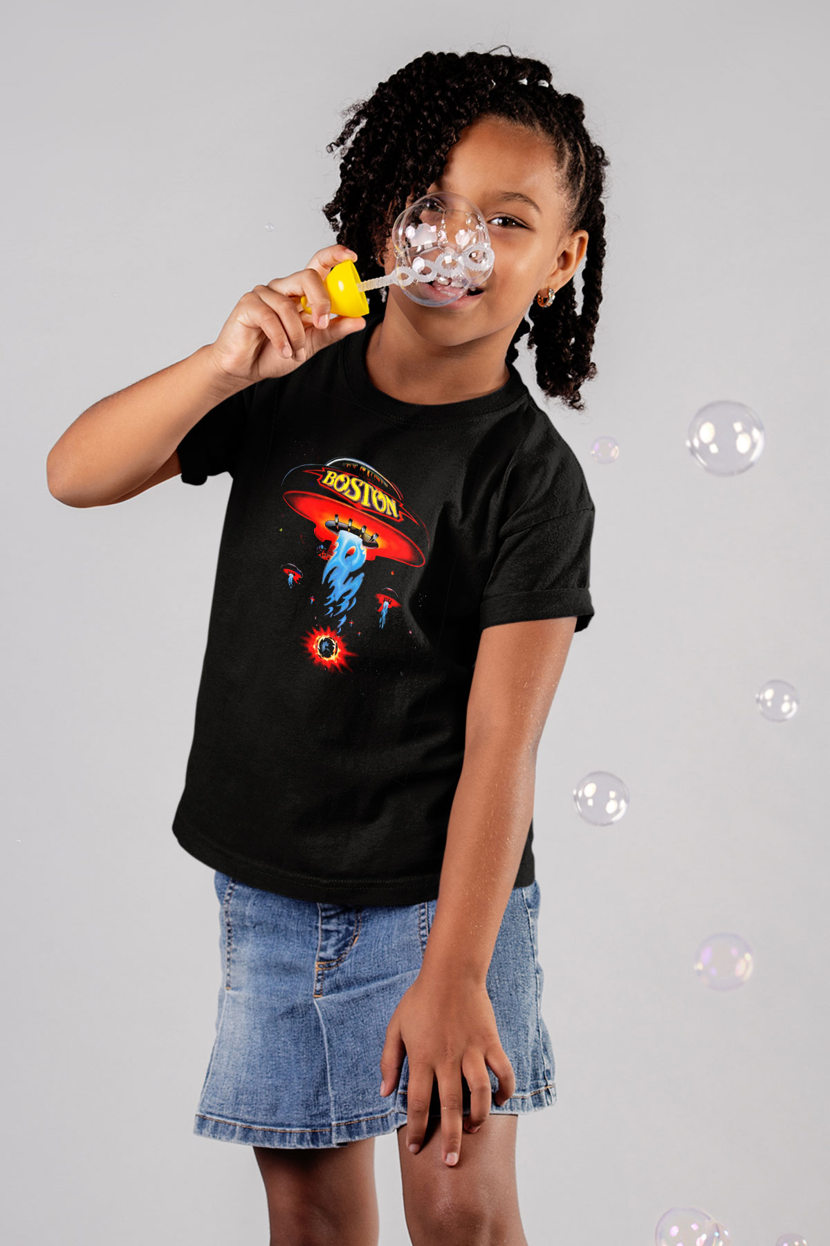 Anthrax Baskılı Siyah Unisex Çocuk Tişört