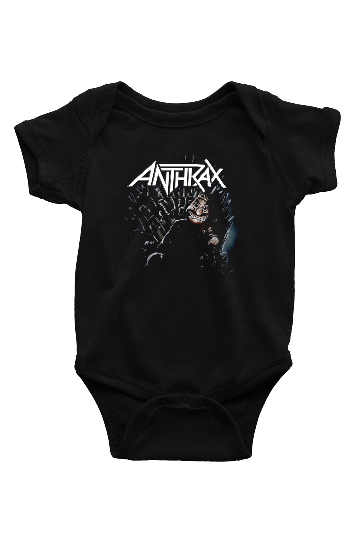 Anthrax Siyah Bebek Body - Zıbın